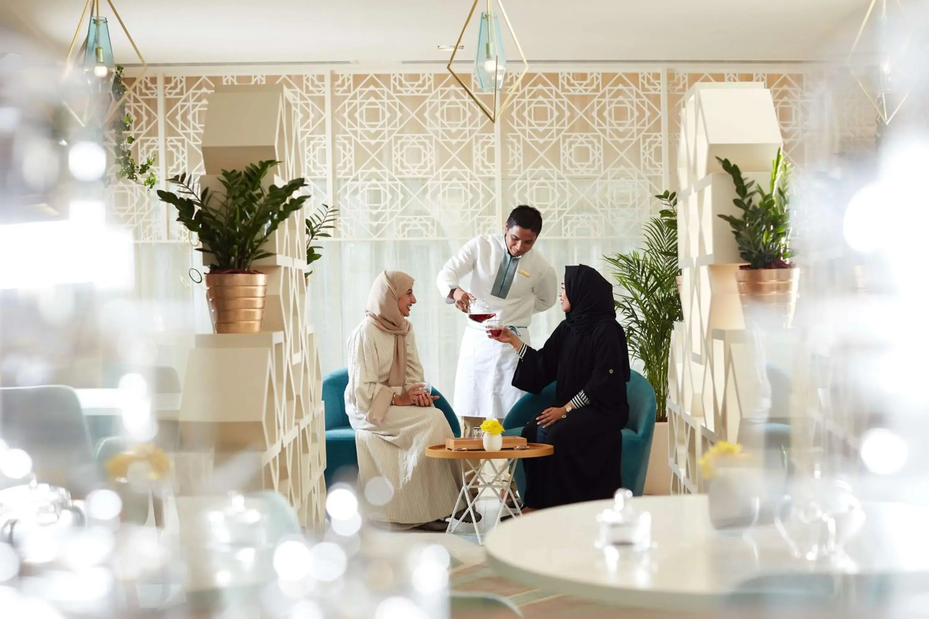 Lounge or bar in Shaza Makkah Lounge or bar in Shaza Makkah