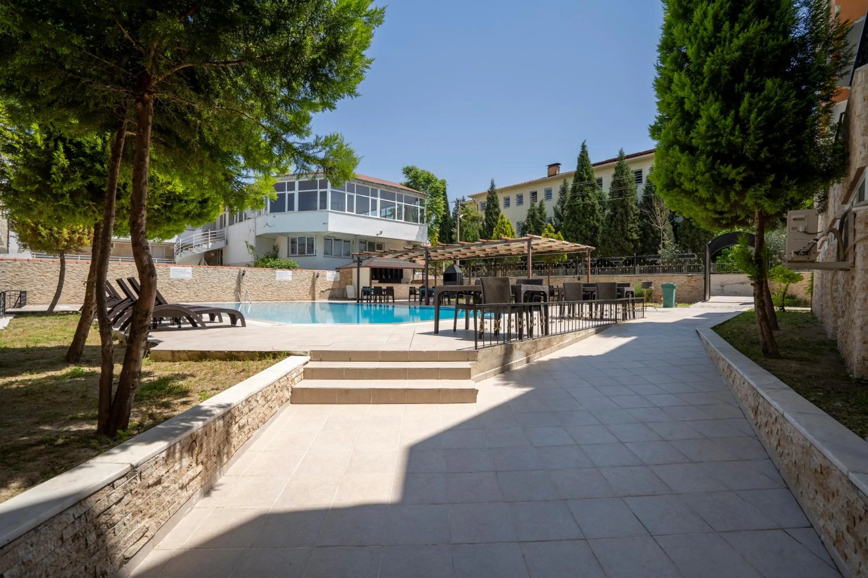 Swimming pool in Ayapam Hotel