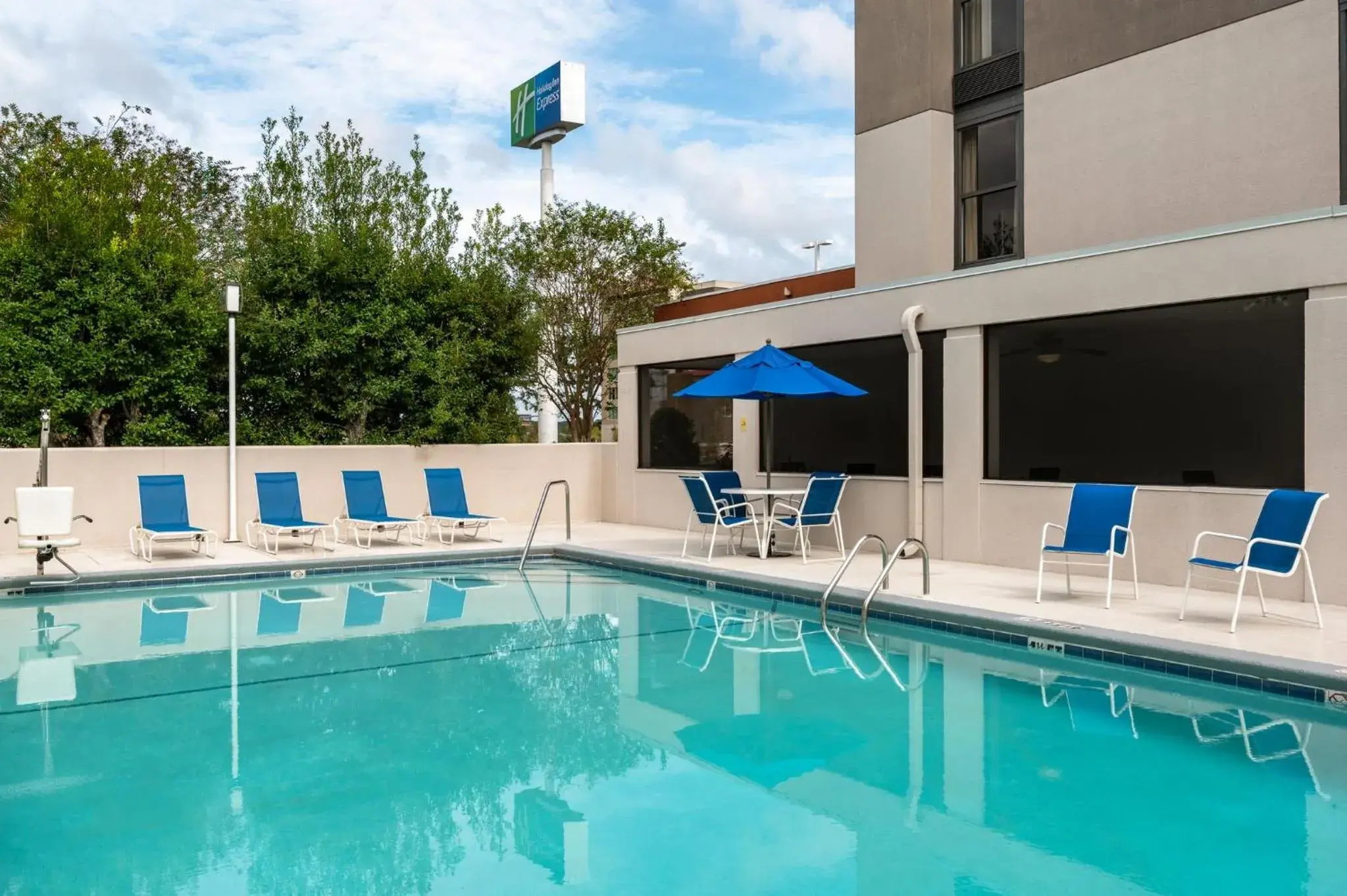 Swimming pool in Holiday Inn Express Tallahassee by IHG Swimming pool in Holiday Inn Express Tallahassee by IHG