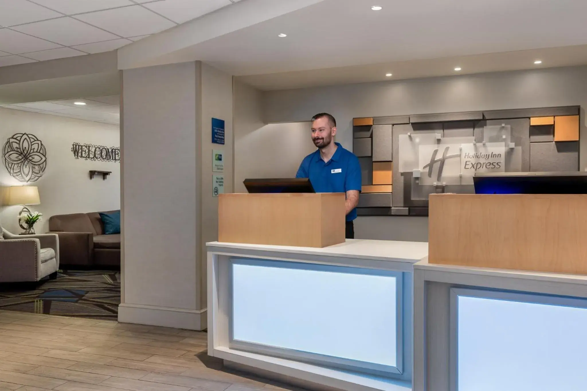 Lobby or reception in Holiday Inn Express Tallahassee by IHG Lobby or reception in Holiday Inn Express Tallahassee by IHG