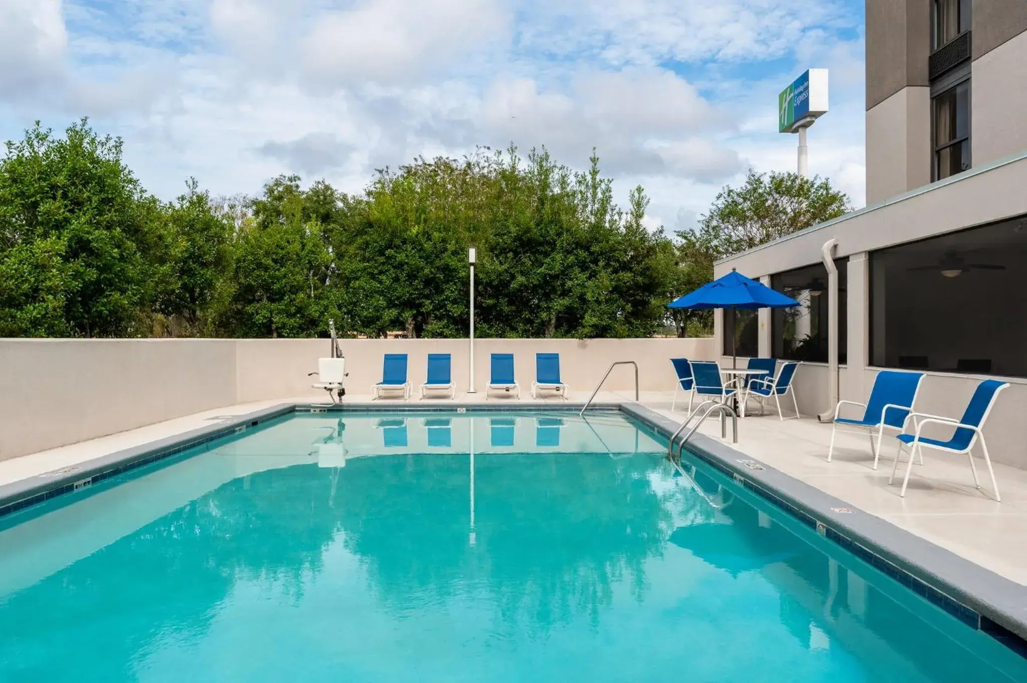 Swimming pool in Holiday Inn Express Tallahassee by IHG Swimming pool in Holiday Inn Express Tallahassee by IHG