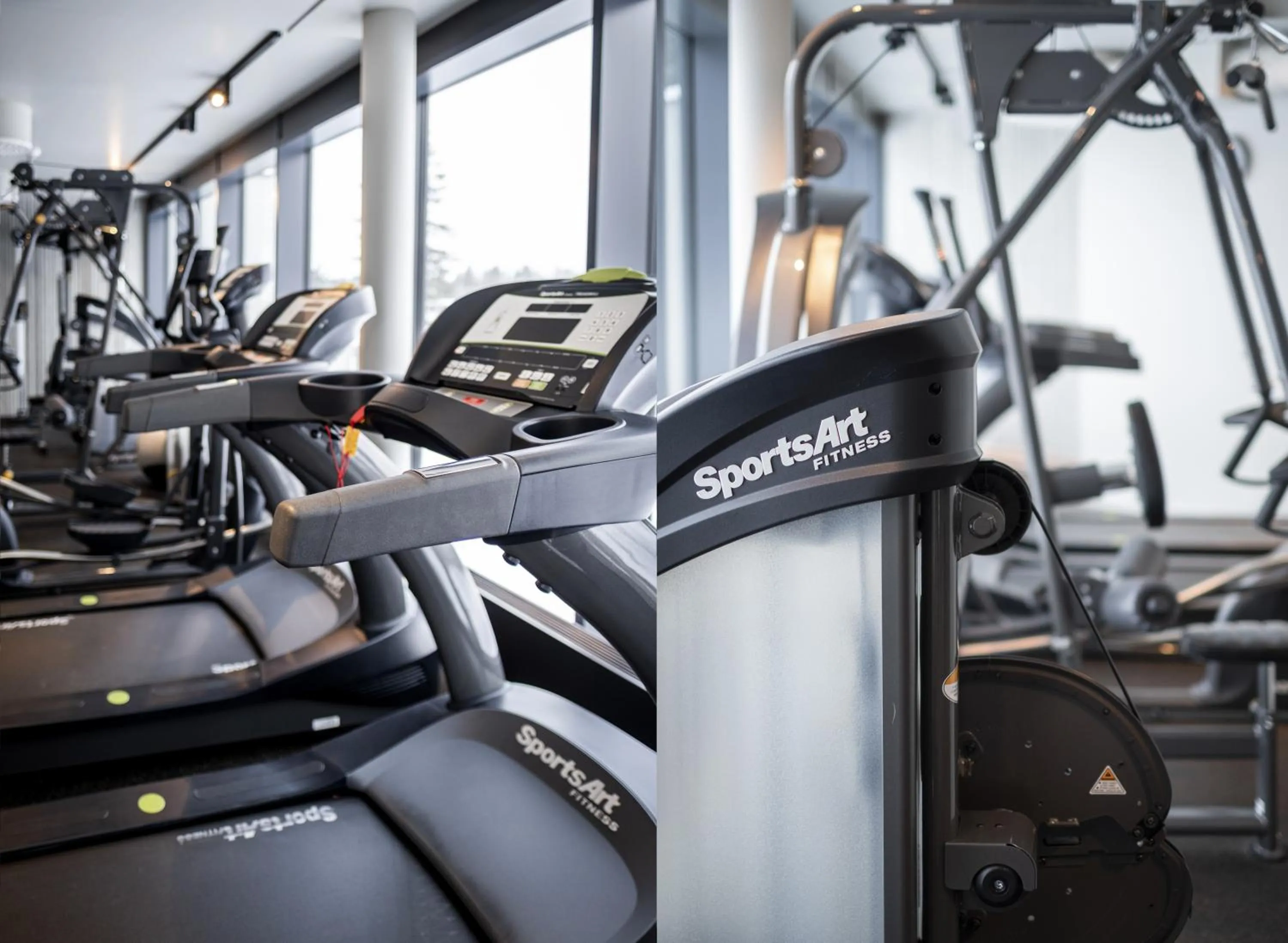 Fitness centre/facilities in HOOM Home & Hotel Järfälla