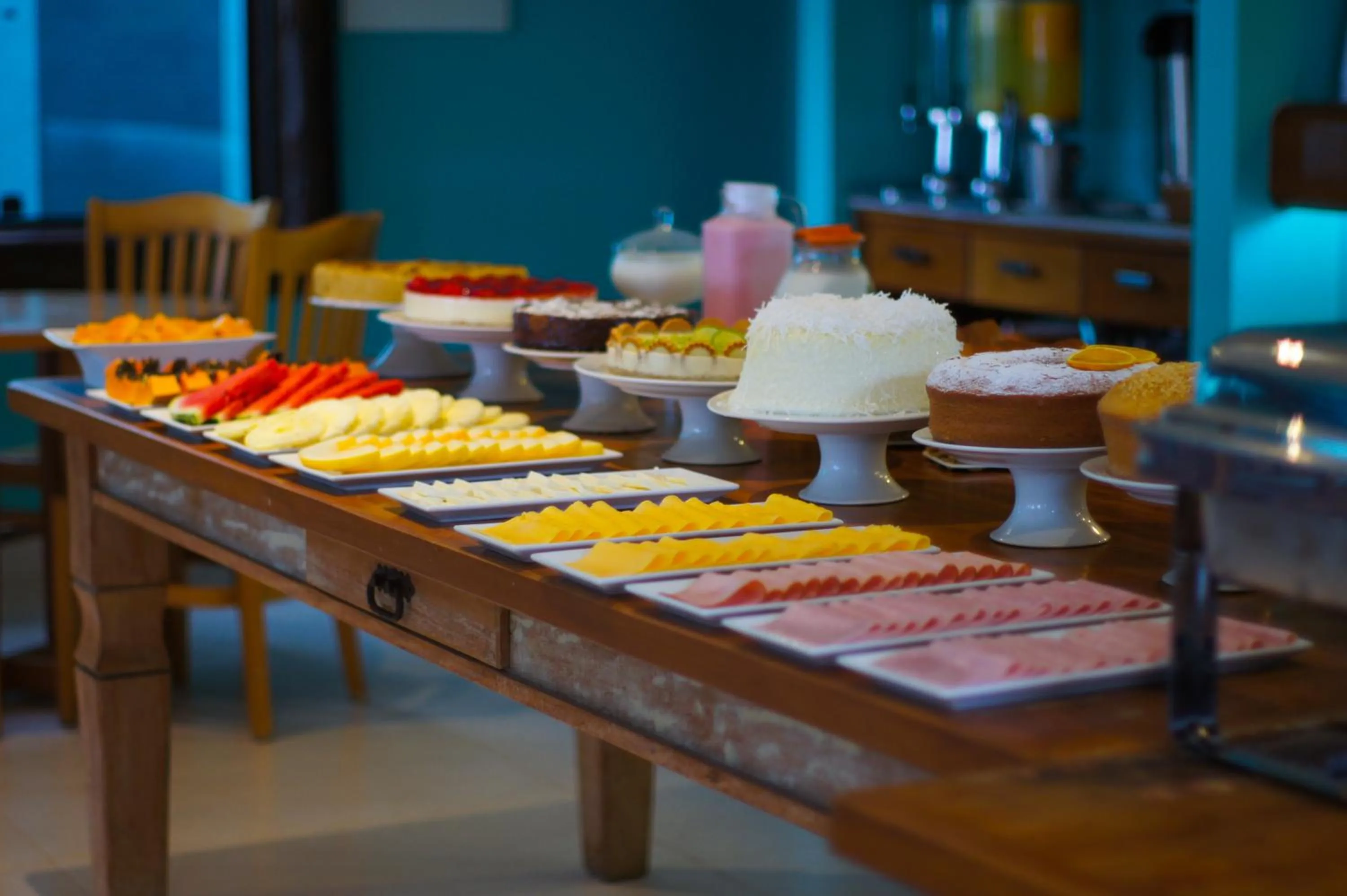 Food and drinks in Pousada Recreio Da Praia