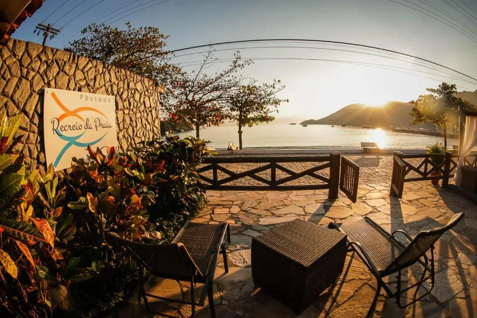 Patio in Pousada Recreio Da Praia