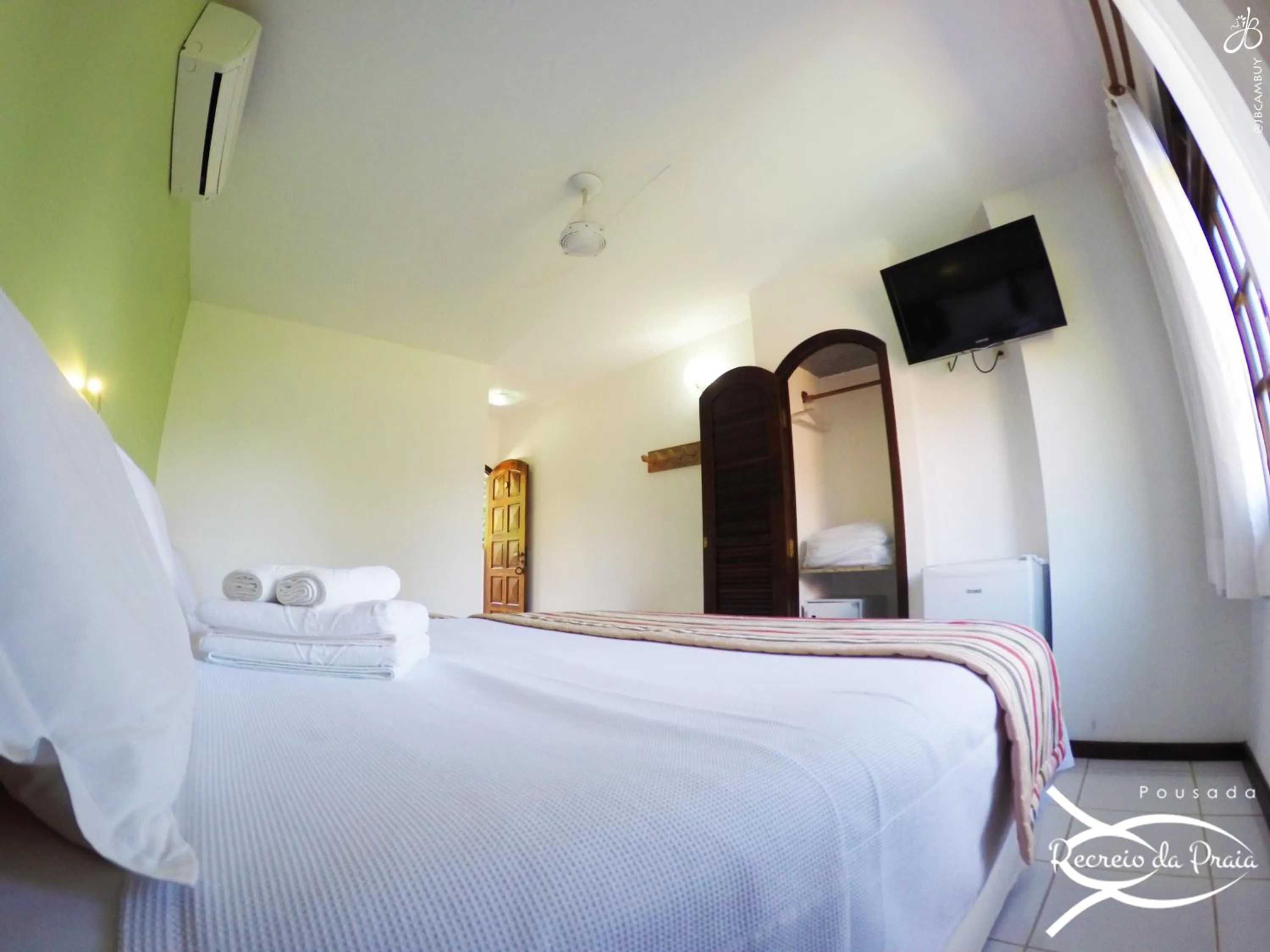 Bed in Pousada Recreio Da Praia