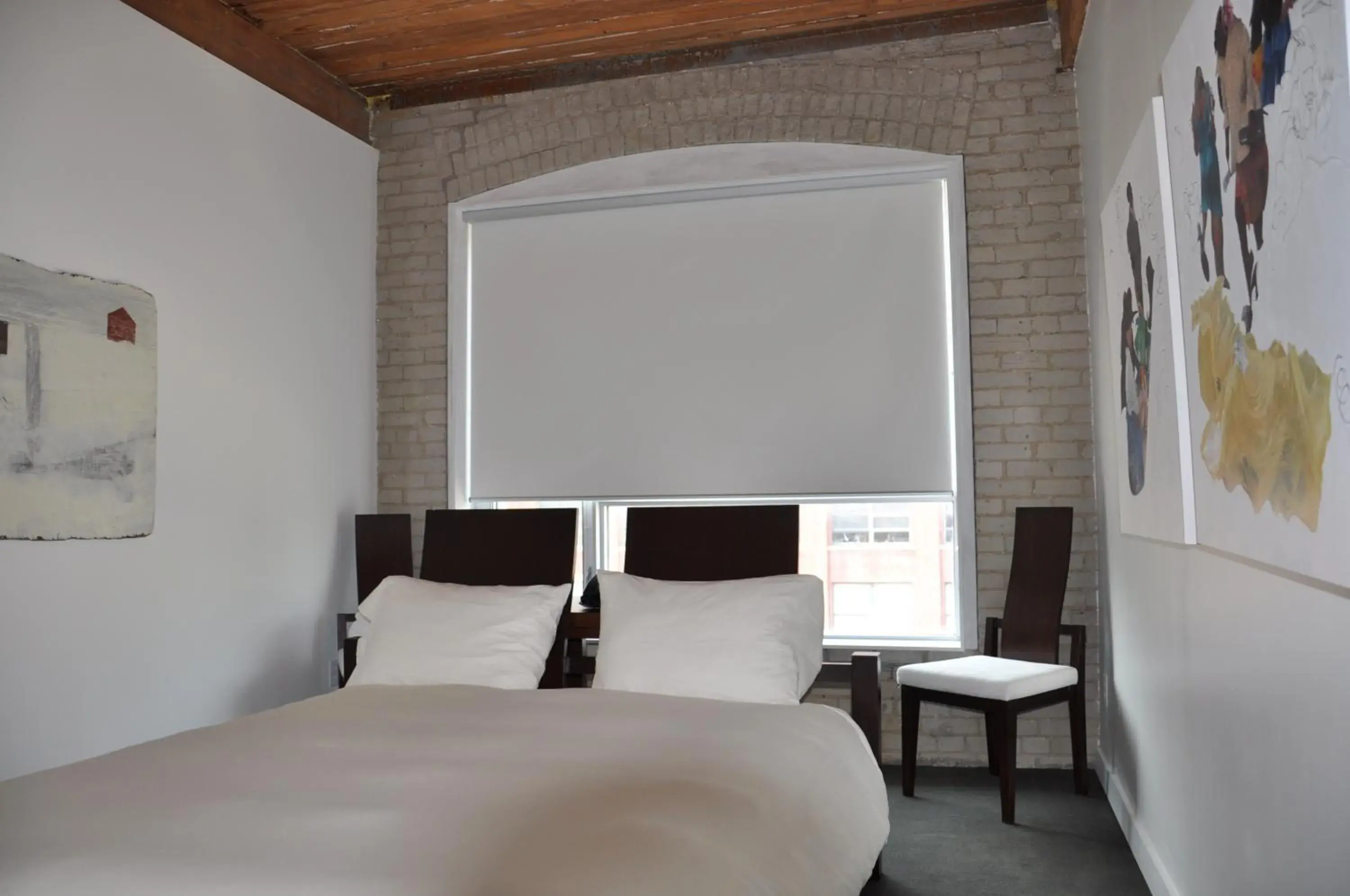 Bed in Hotel Ocho Bed in Hotel Ocho