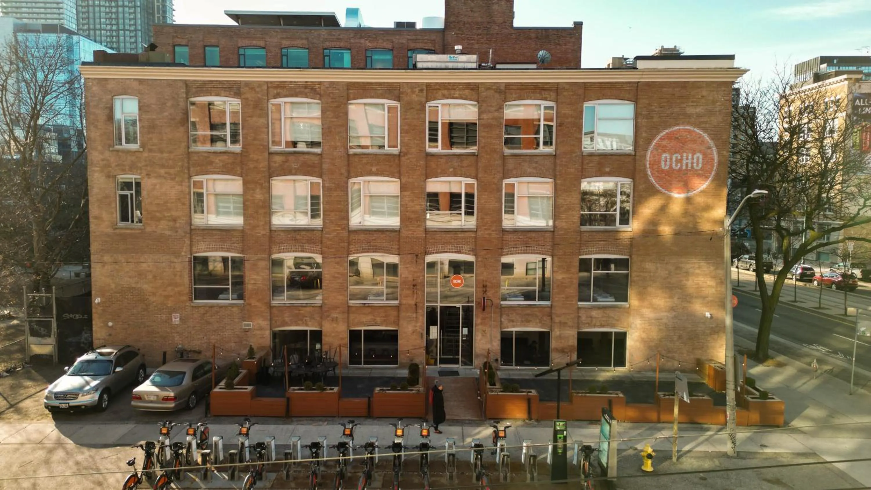 Property building in Hotel Ocho