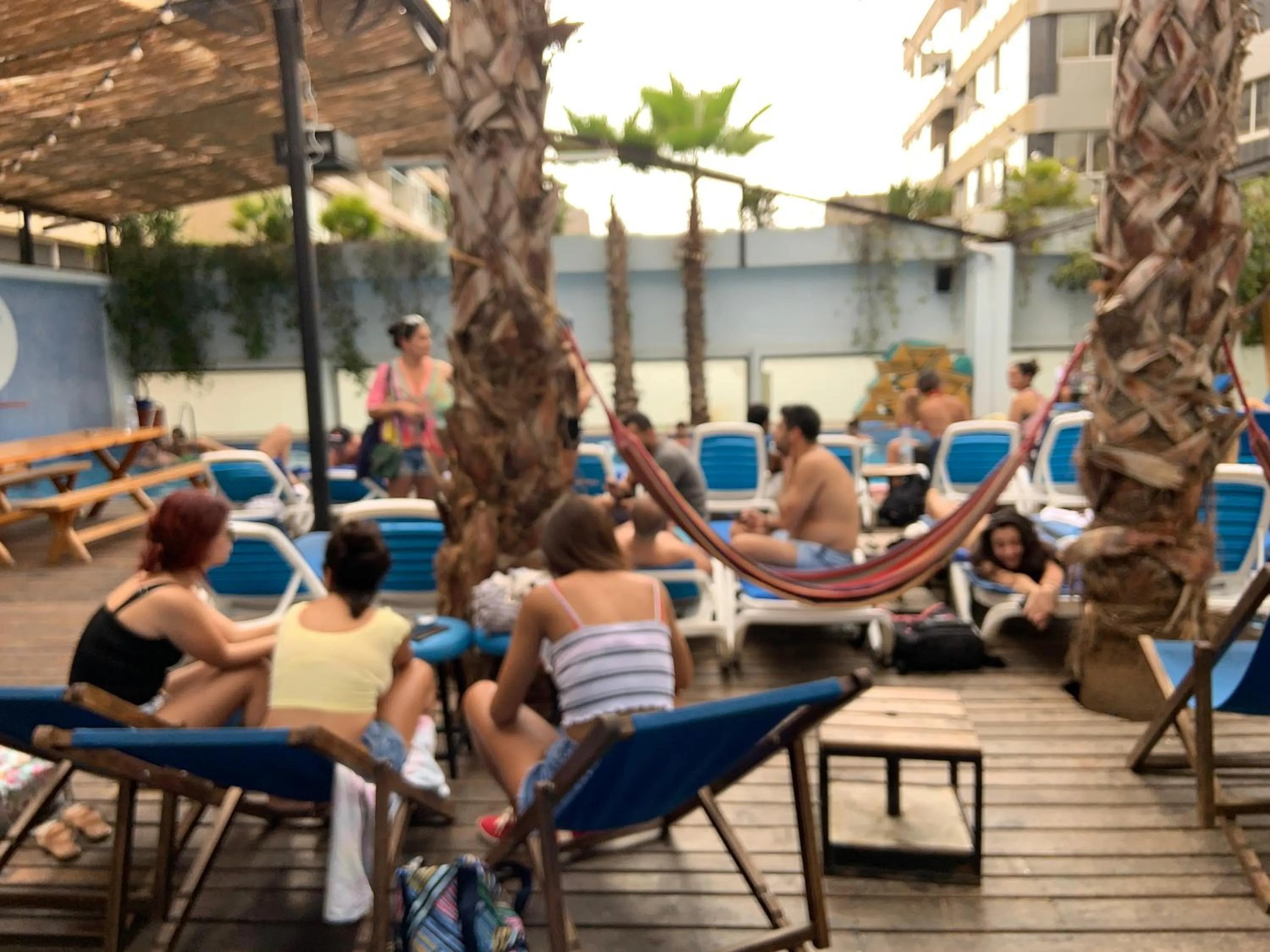 Swimming pool in Hamra Urban Gardens