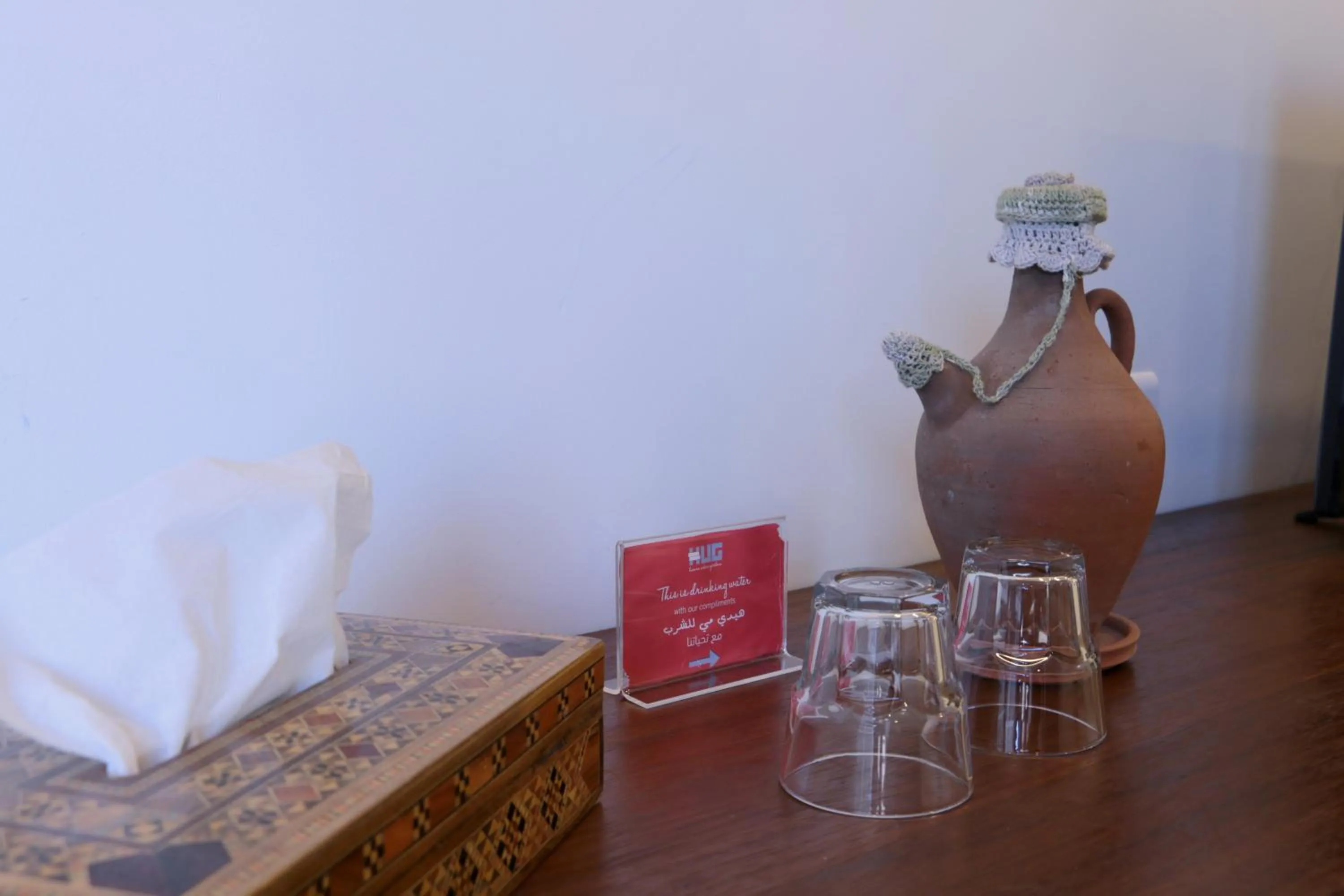 Drinks in Hamra Urban Gardens