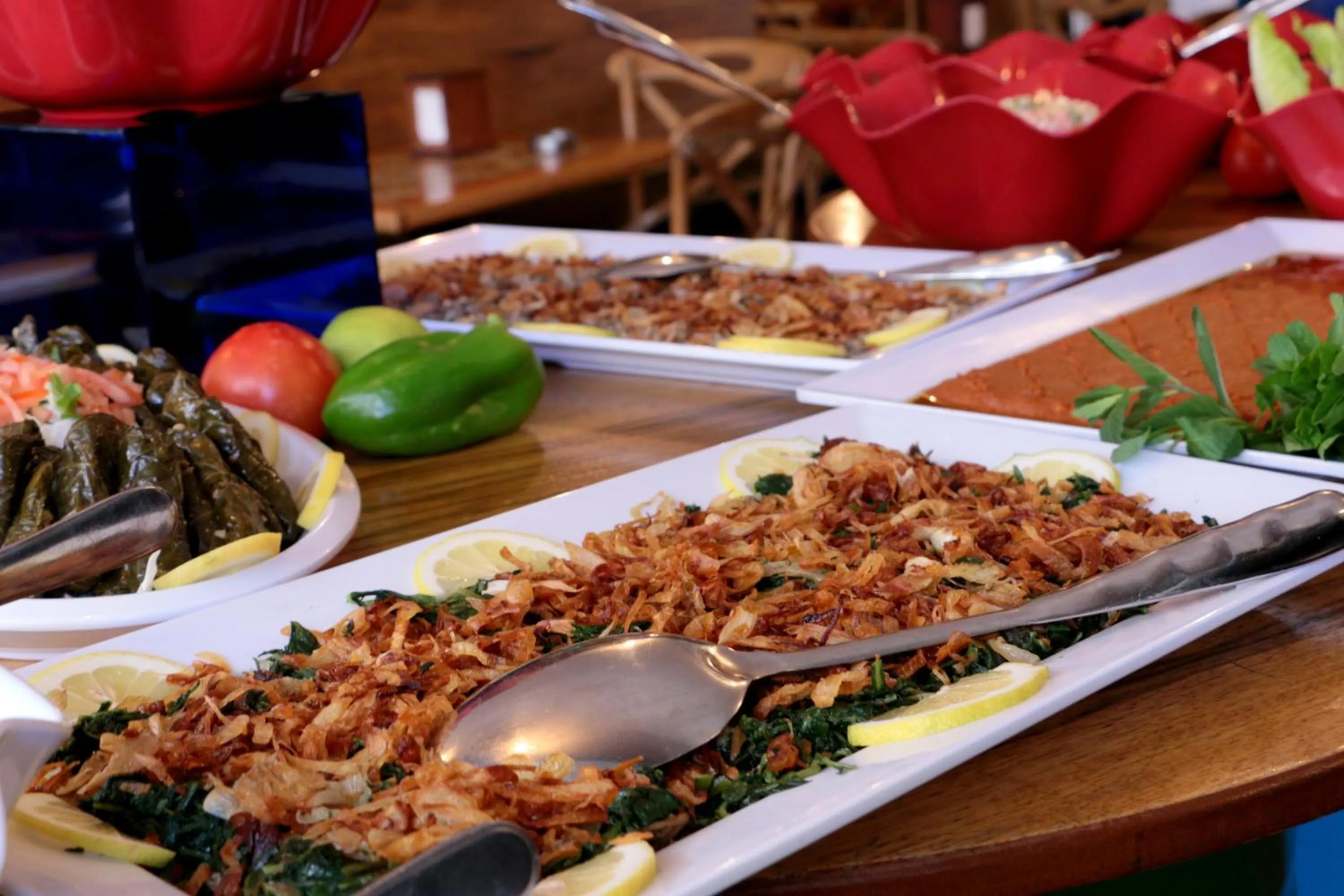 Lunch in Hamra Urban Gardens