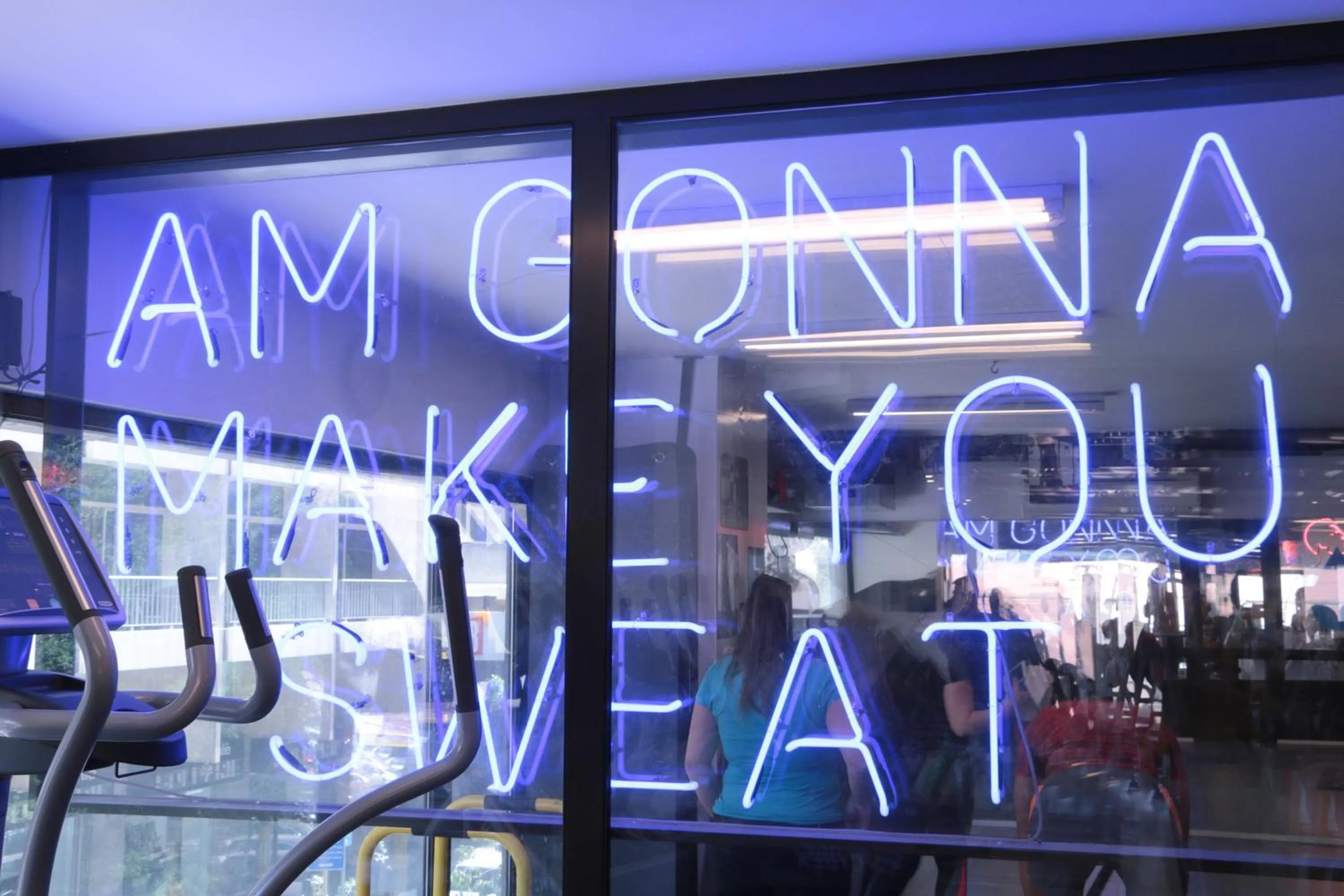 Text overlay in Hamra Urban Gardens