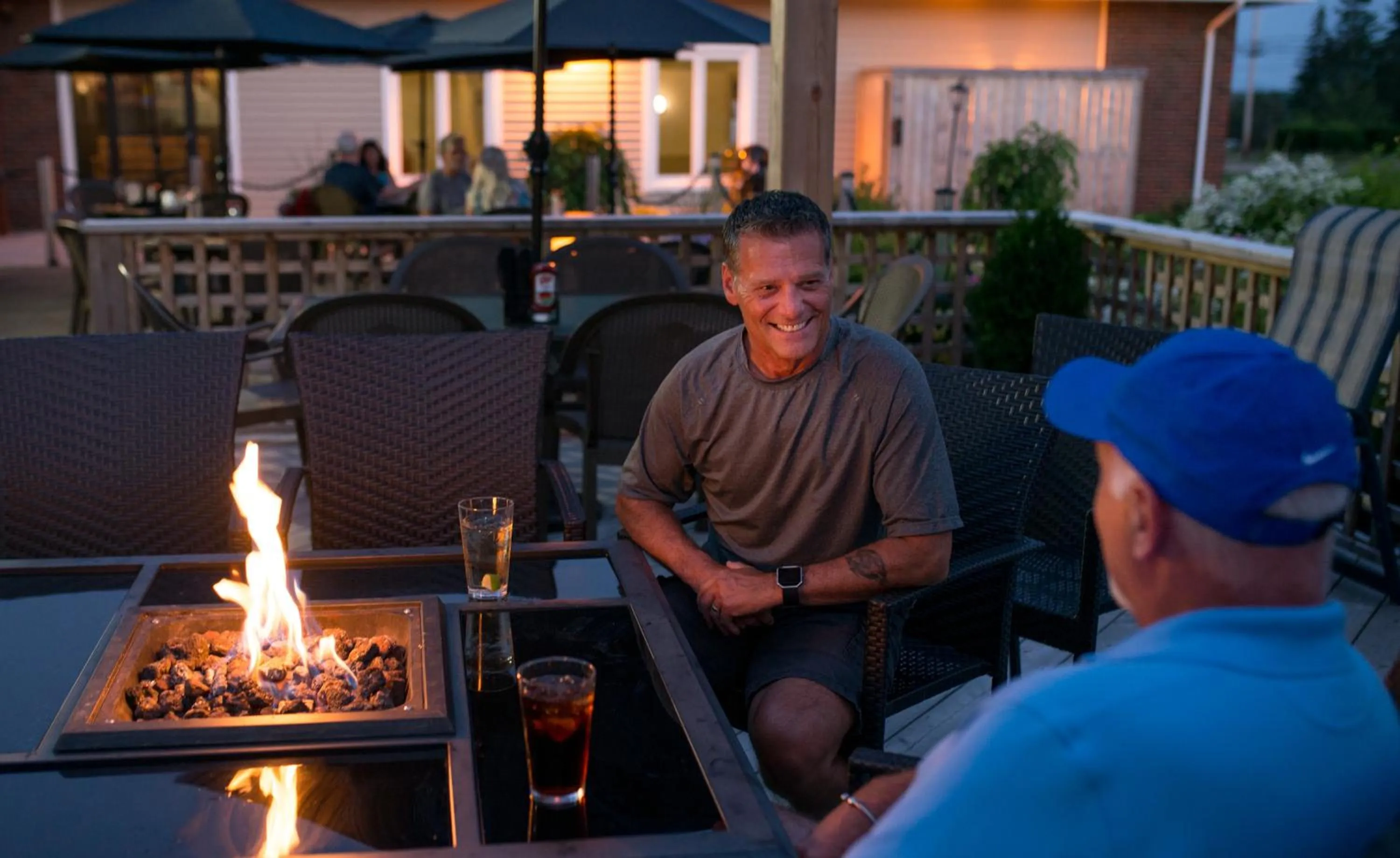 Patio in Maritime Inn Port Hawkesbury