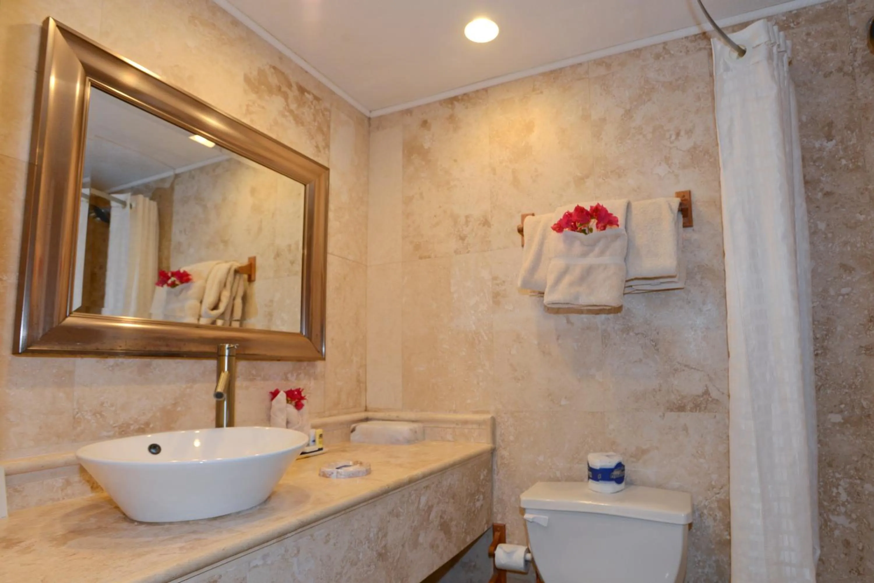 Bathroom in Lindbergh Bay Hotel