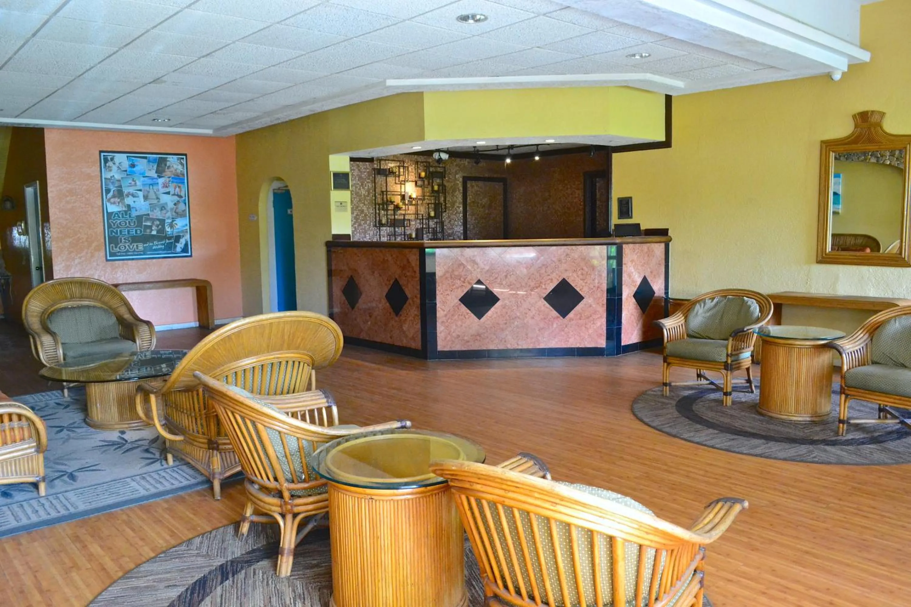 Lobby or reception in Lindbergh Bay Hotel