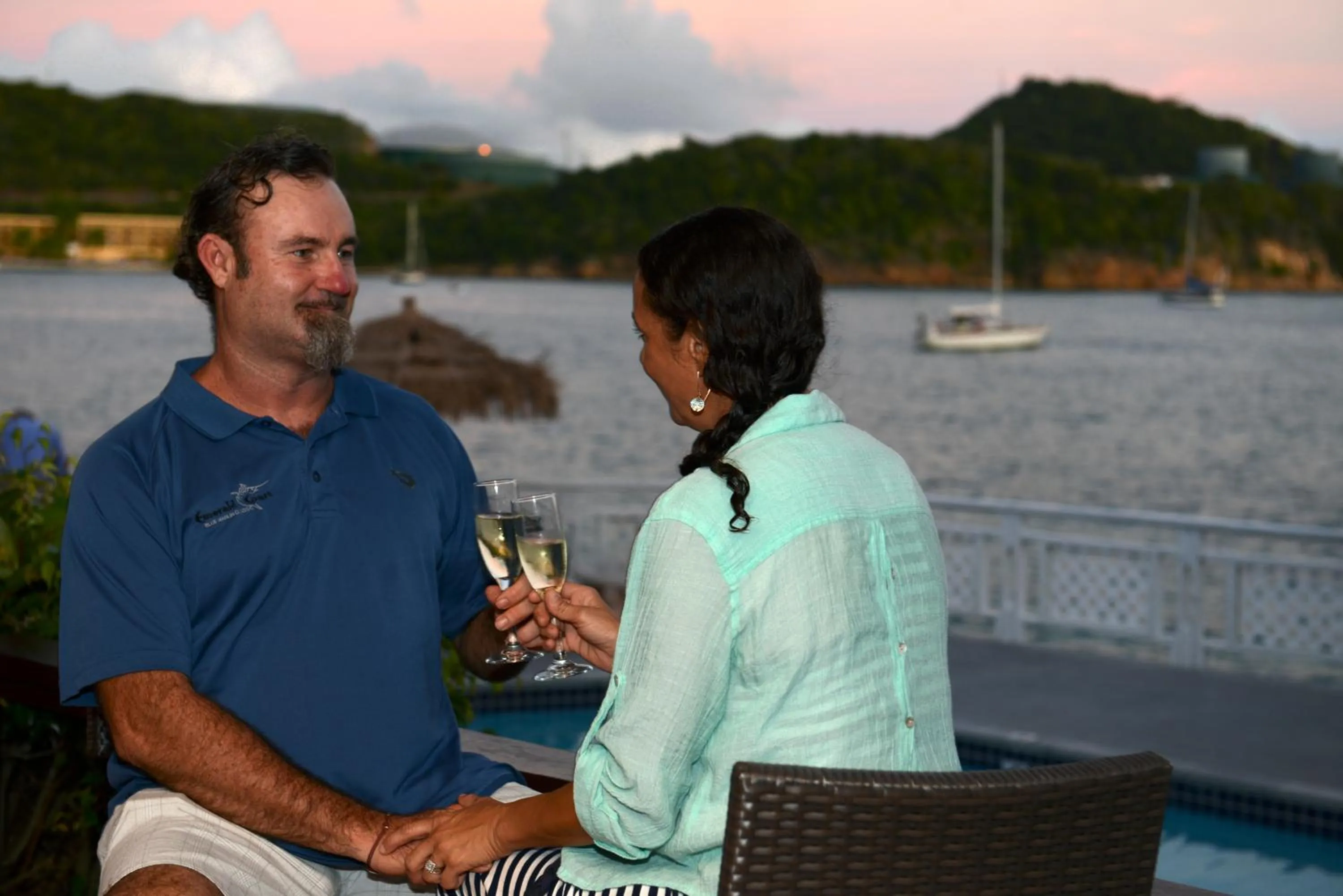 group of guests in Lindbergh Bay Hotel
