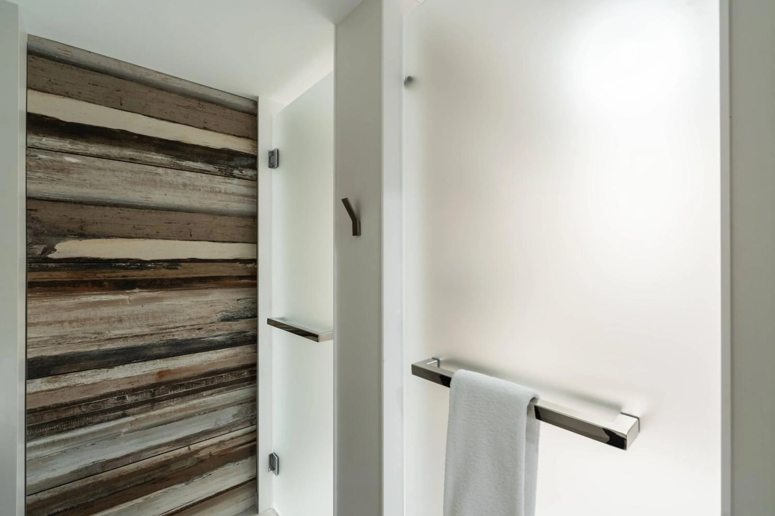 Bathroom in The Row Hotel at Assembly Row, Autograph Collection