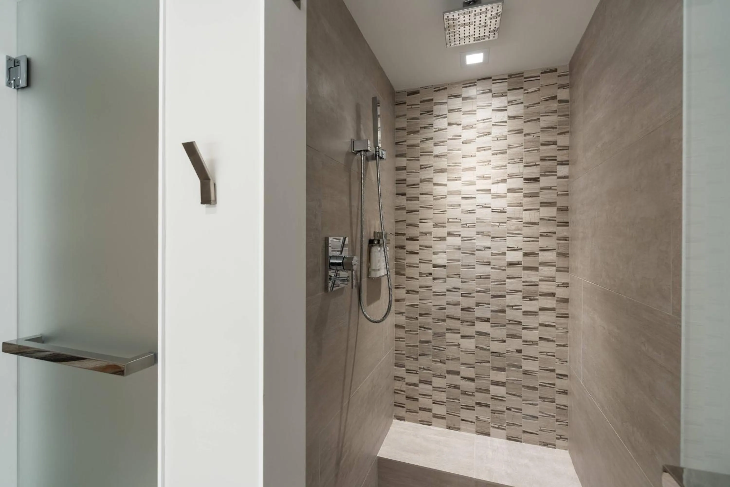 Bathroom in The Row Hotel at Assembly Row, Autograph Collection