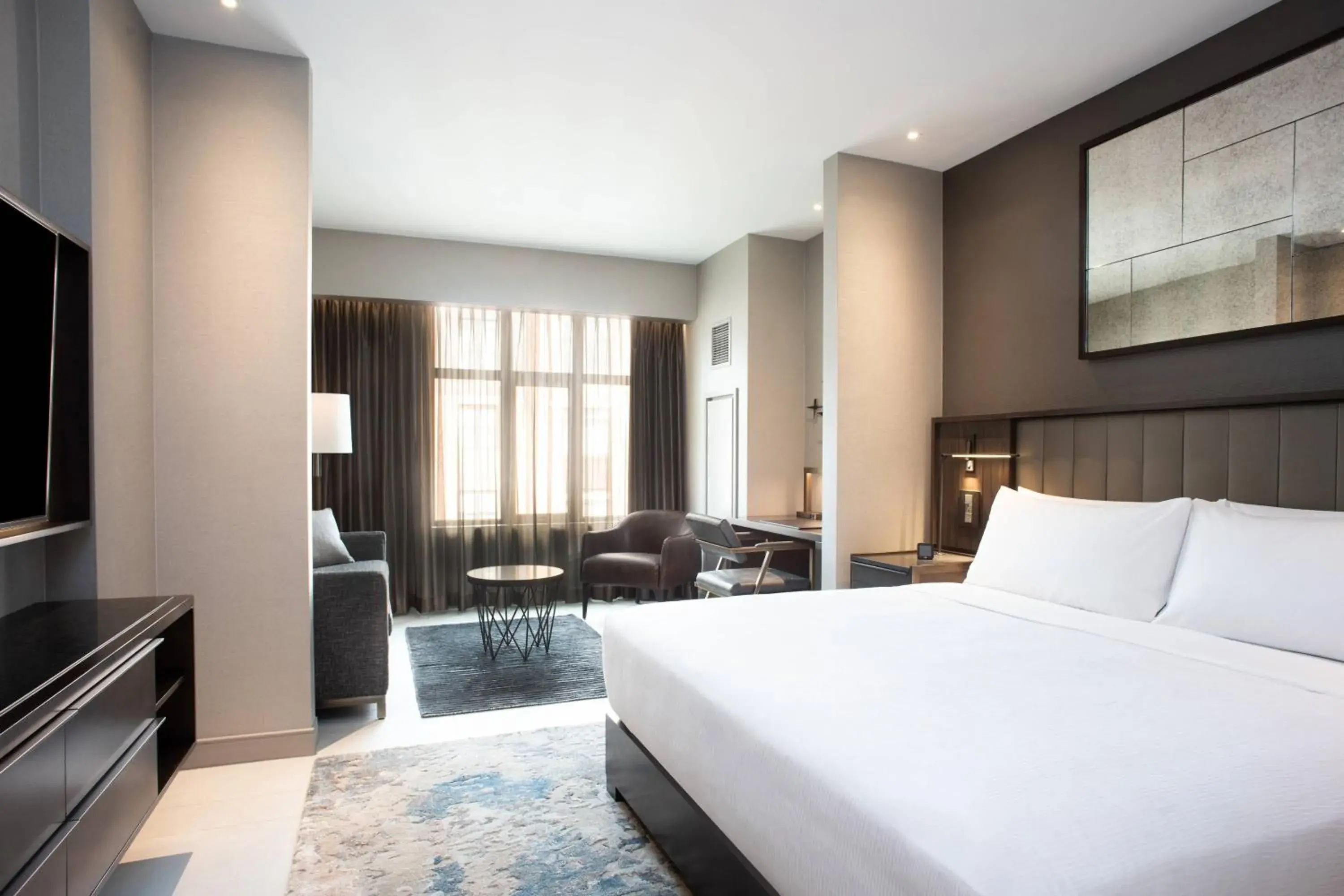 Photo of the whole room, Bed in The Row Hotel at Assembly Row, Autograph Collection Photo of the whole room, Bed in The Row Hotel at Assembly Row, Autograph Collection