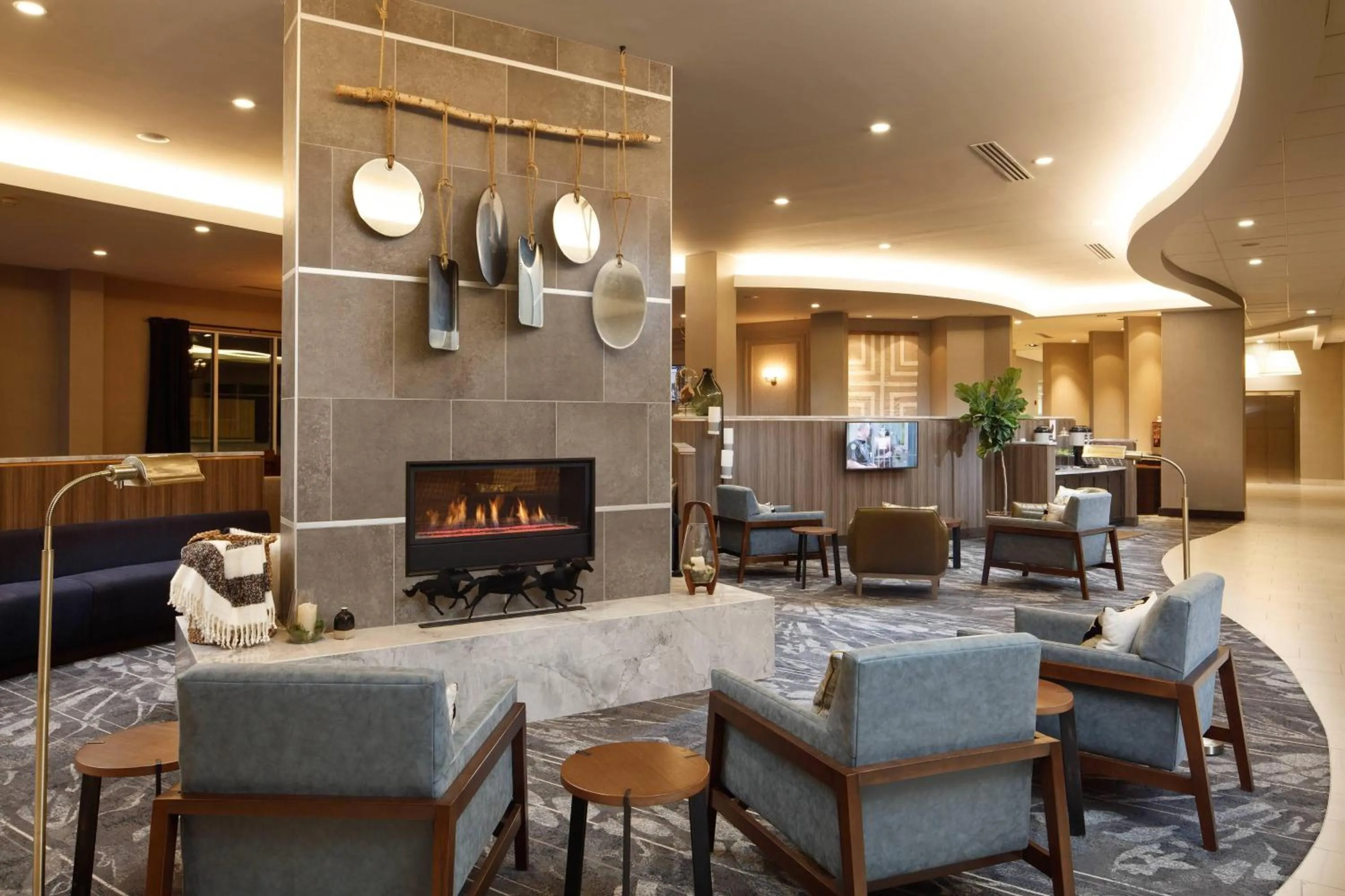 Lobby or reception in Fairfield Inn & Suites By Marriott Louisville Northeast