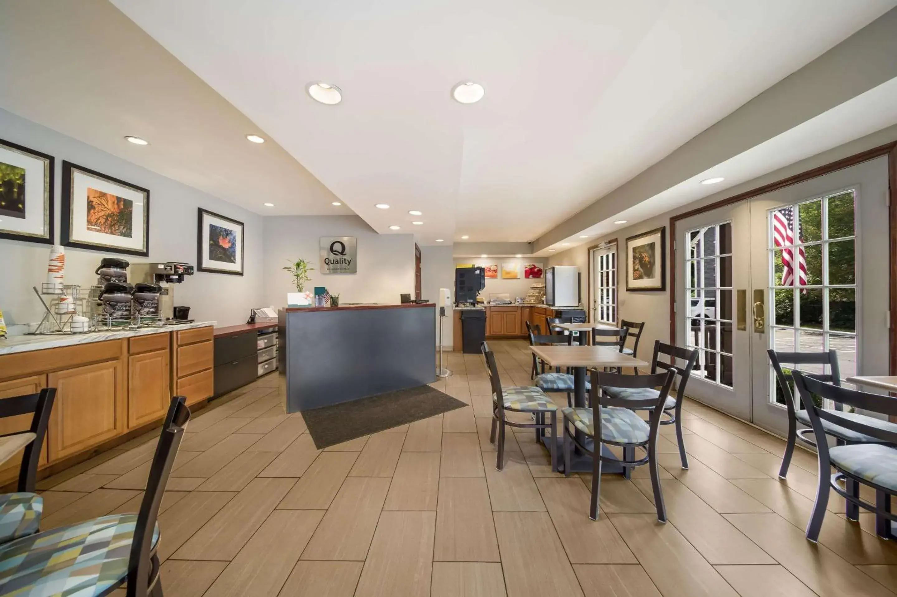 Lobby or reception in Quality Inn Lobby or reception in Quality Inn