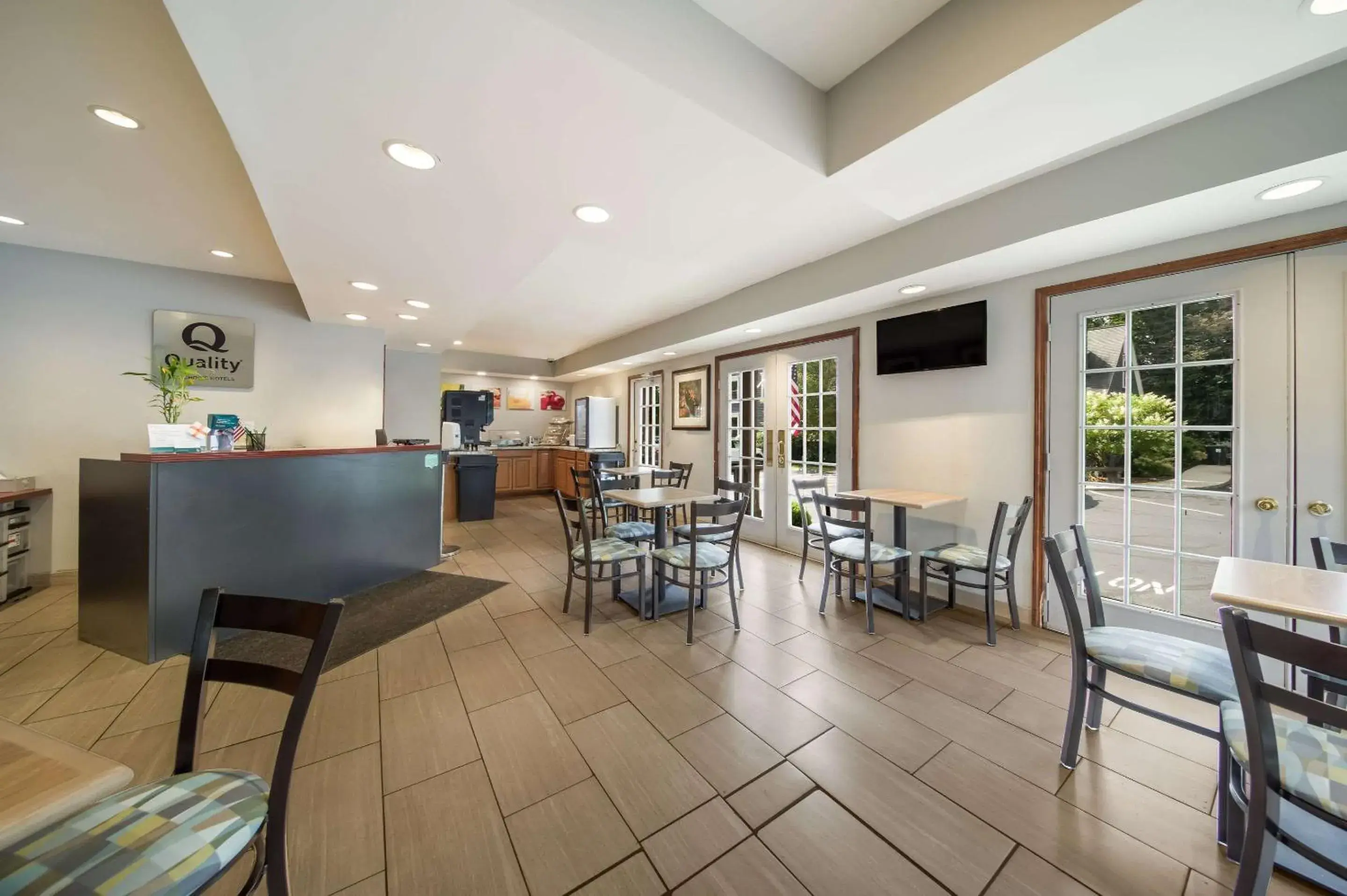 Lobby or reception in Quality Inn Lobby or reception in Quality Inn