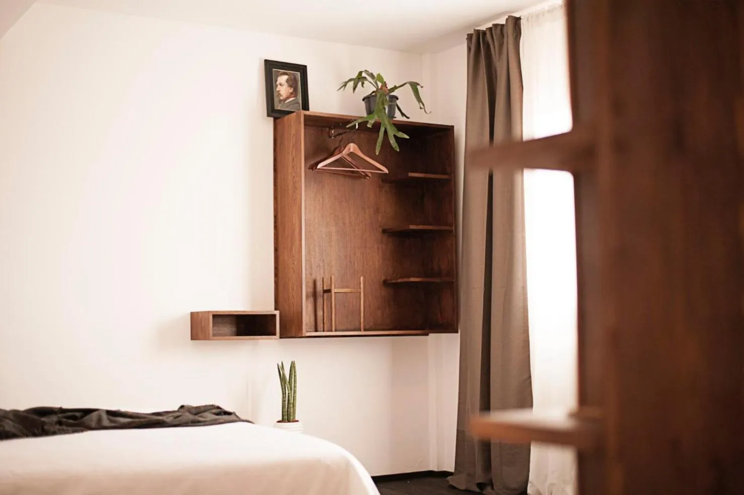 Bedroom, Bed in Casa Boumort