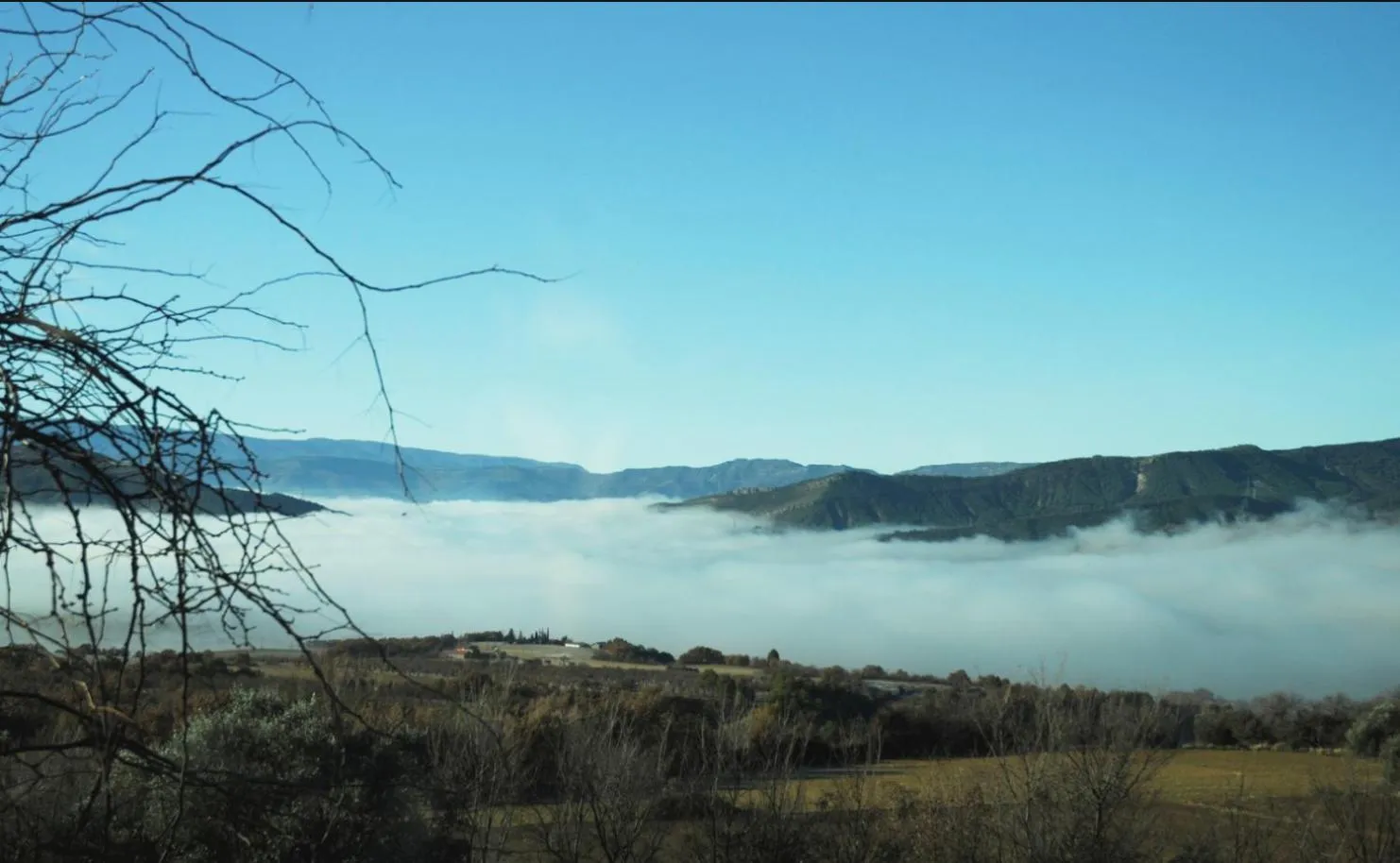 Natural landscape in Casa Boumort