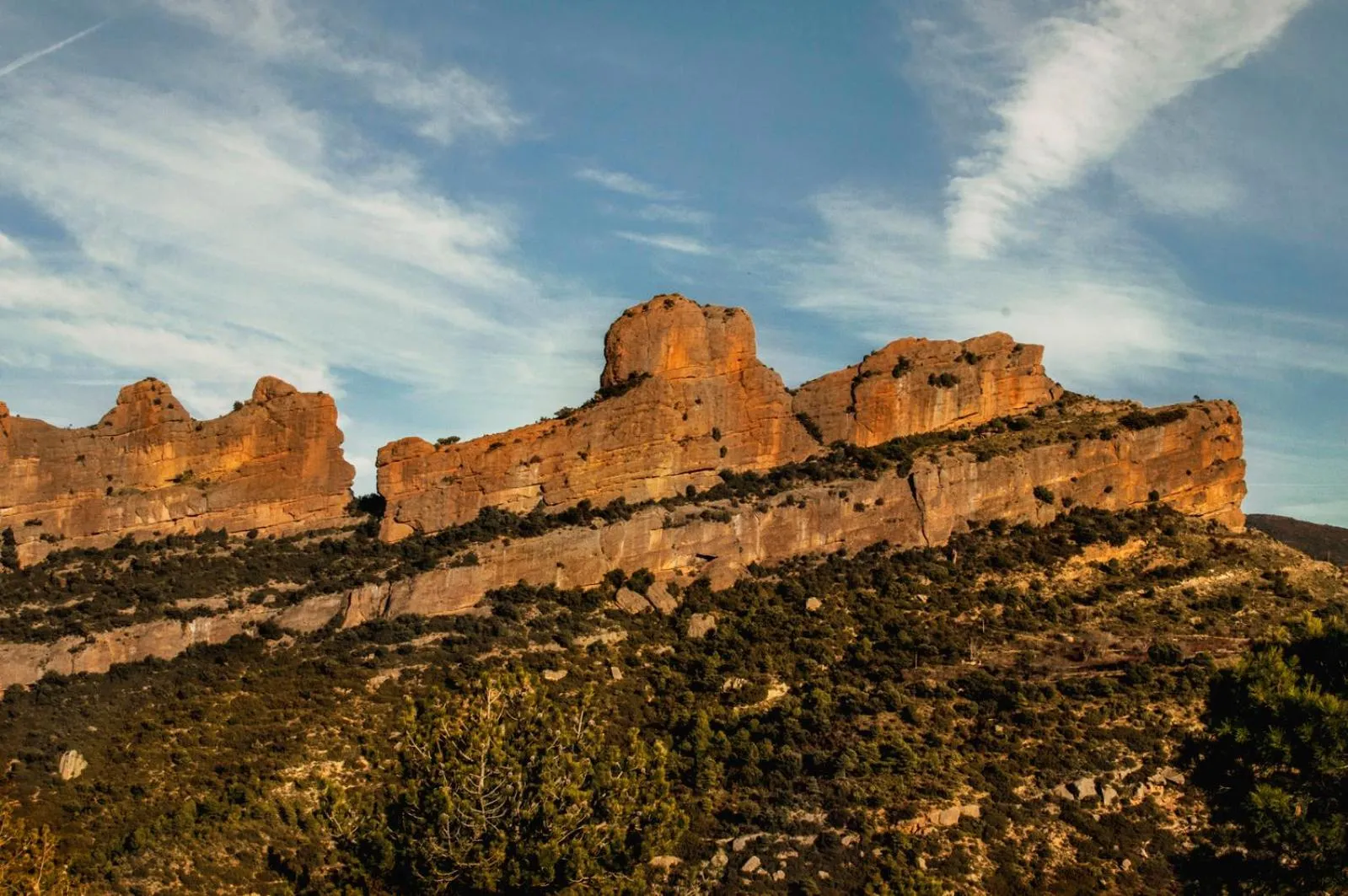 Natural landscape in Casa Boumort