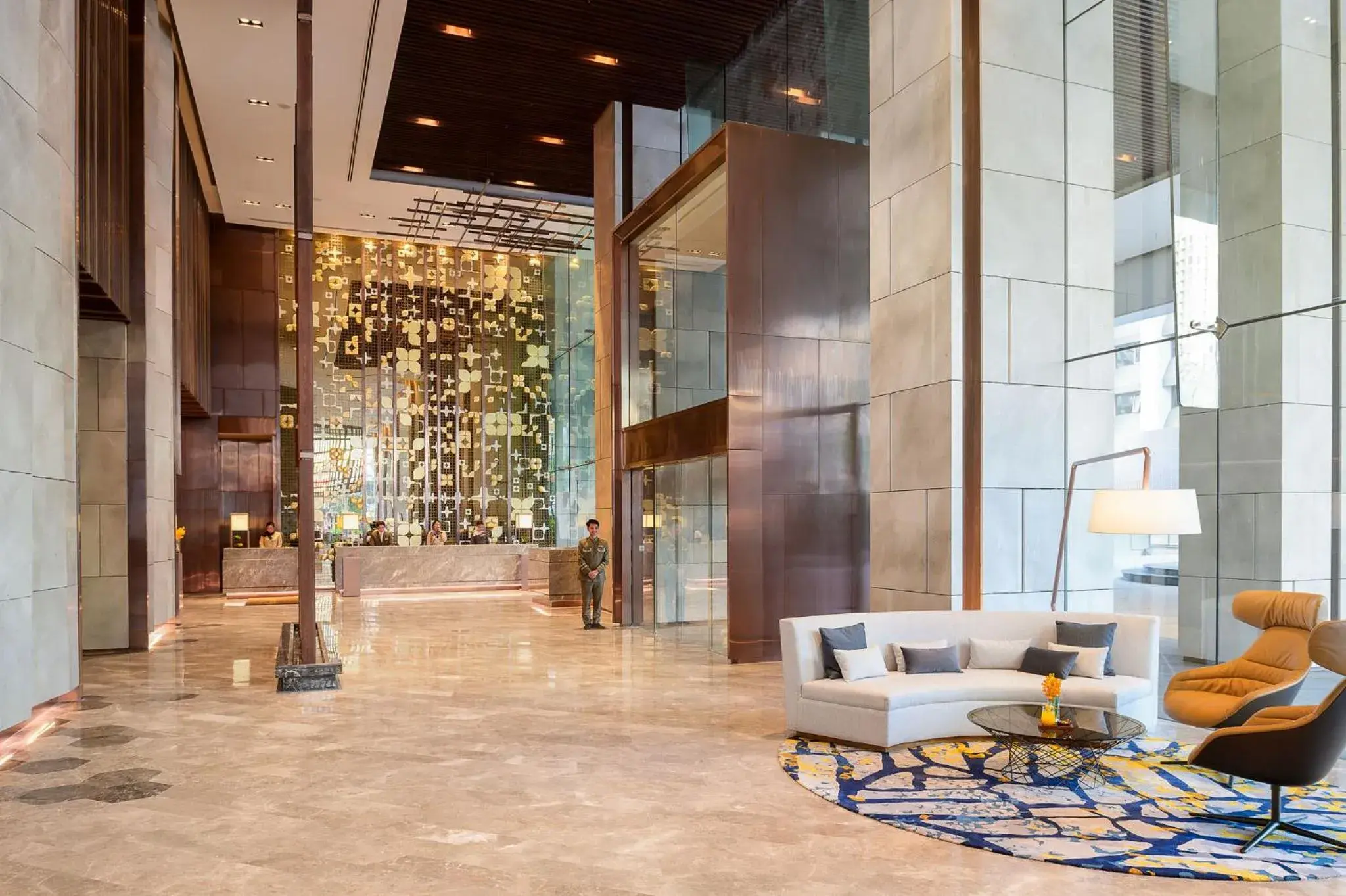 Lobby or reception in Hotel Nikko Bangkok Lobby or reception in Hotel Nikko Bangkok