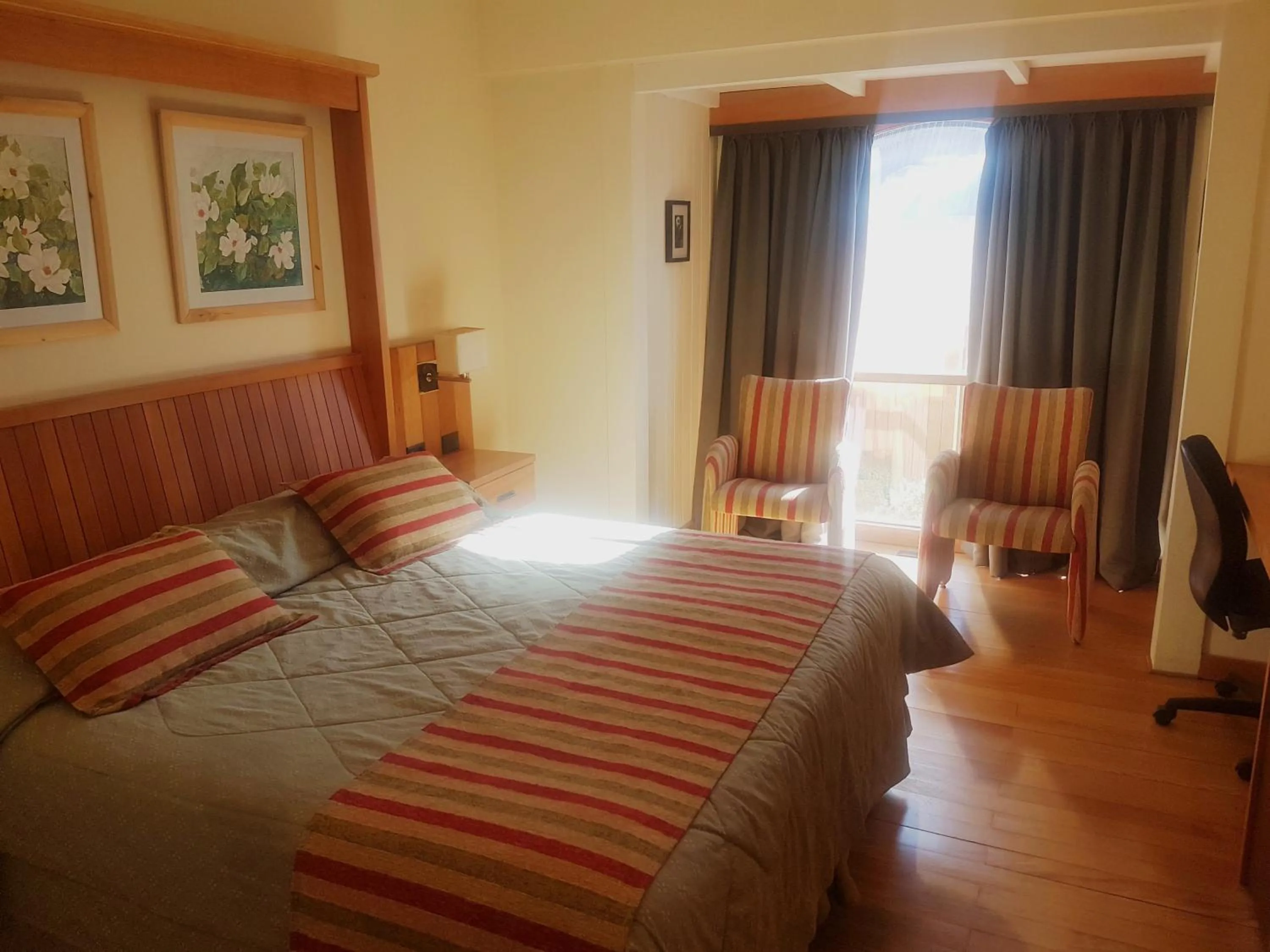 Bedroom, Bed in Hotel y Cabañas Le Village