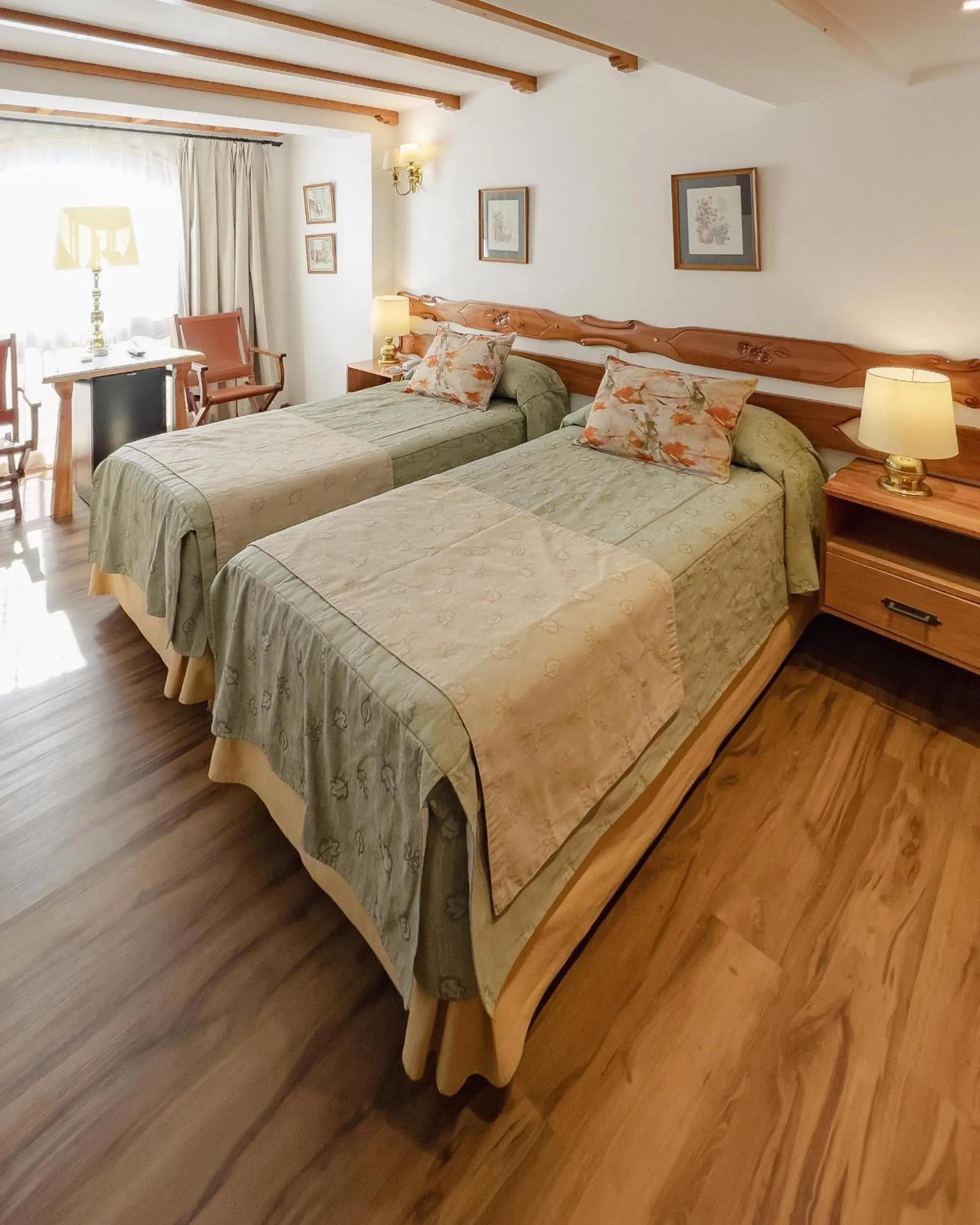 Bedroom, Bed in Hotel y Cabañas Le Village