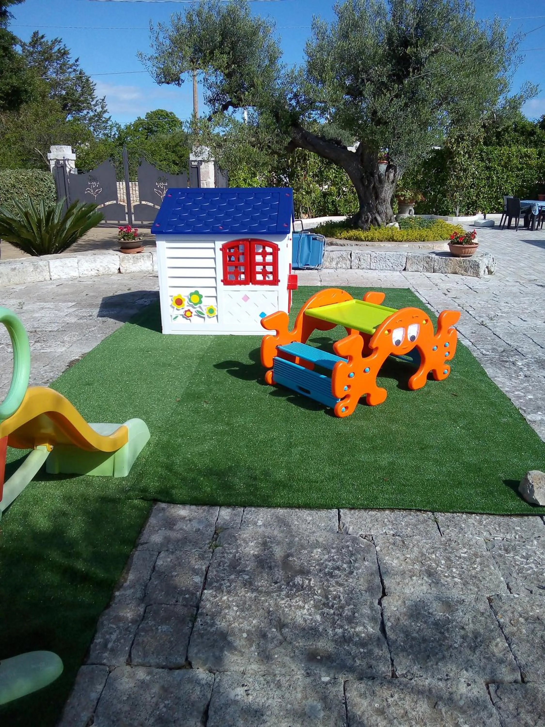 Children play ground in Trulli dell'aia