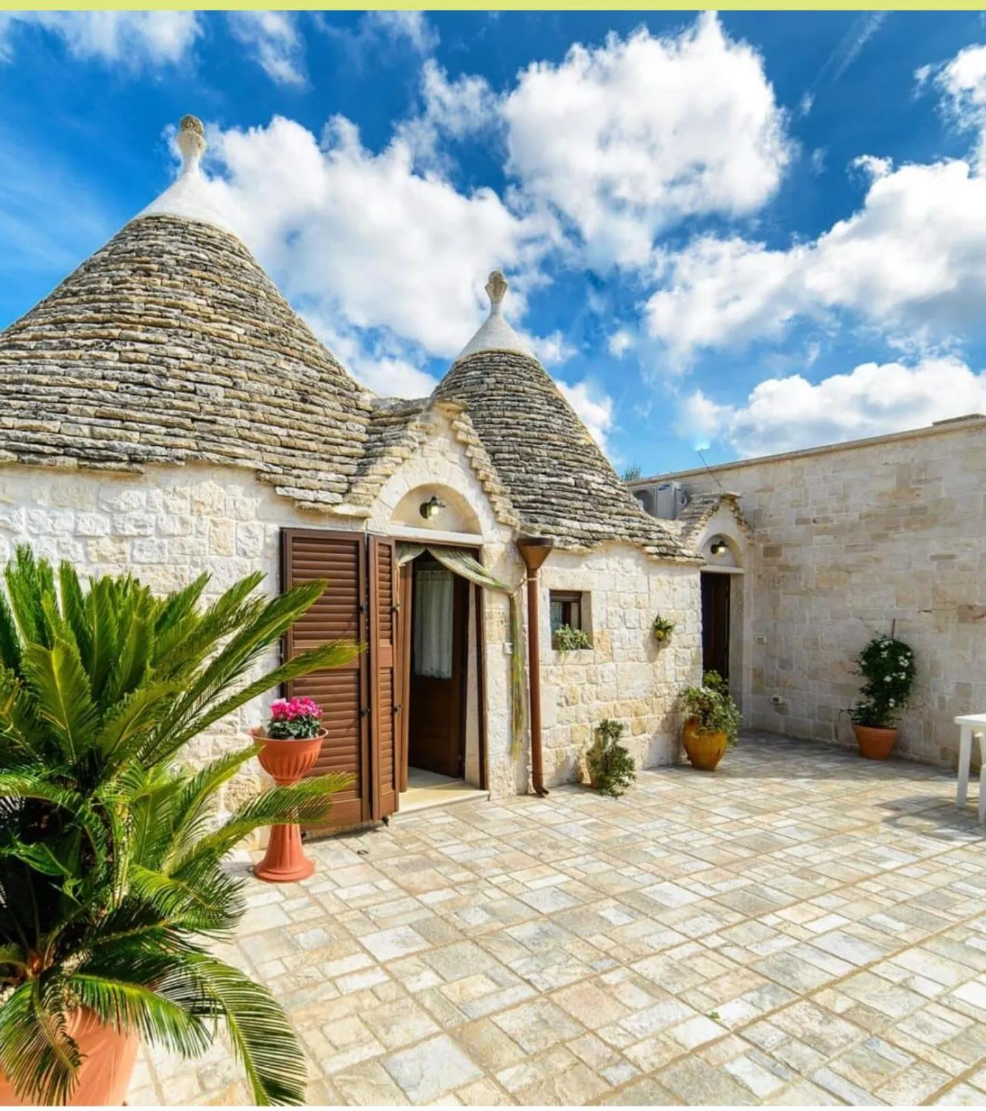 Patio in Trulli dell'aia