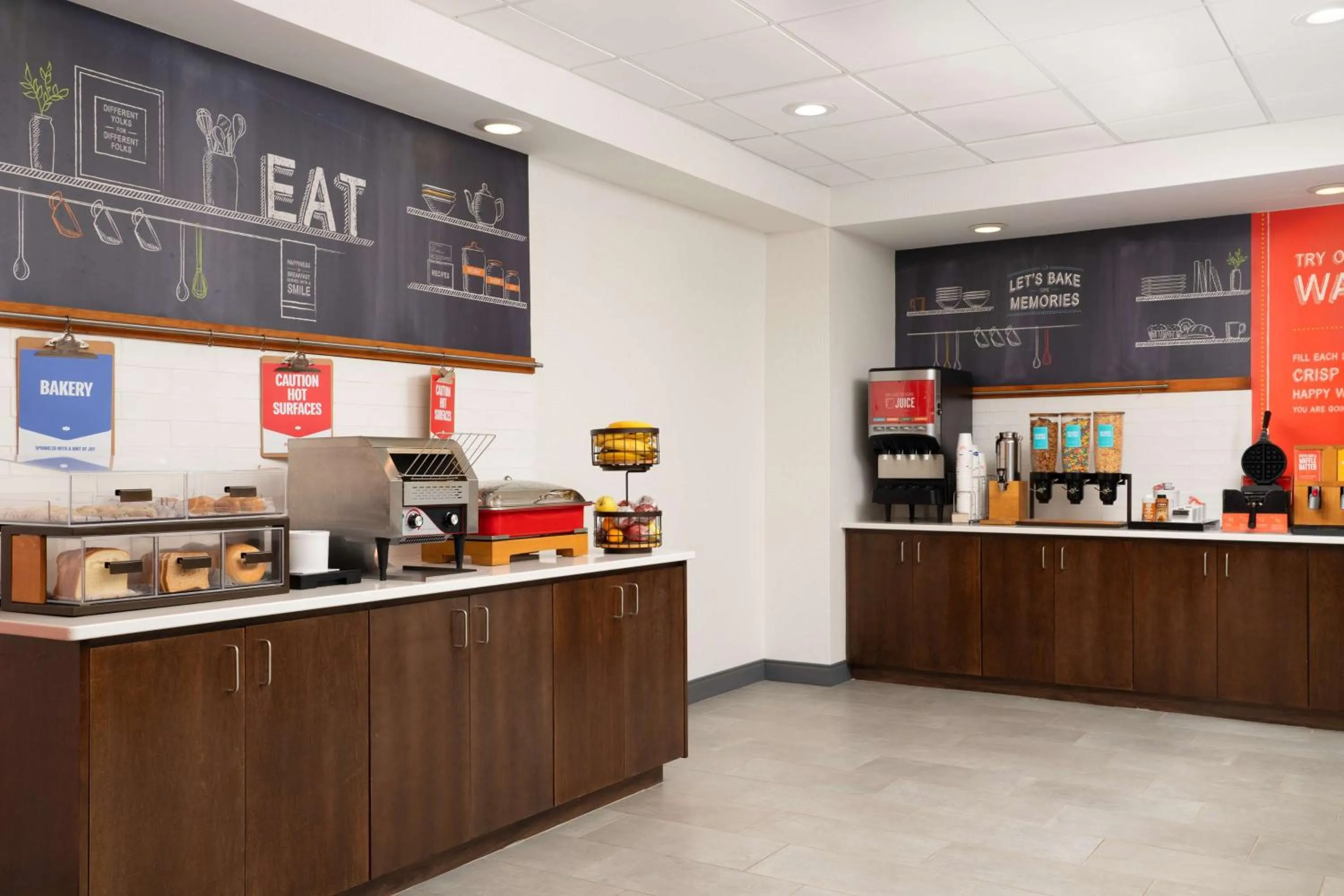 Breakfast in Hampton Inn Spring Lake Fayetteville