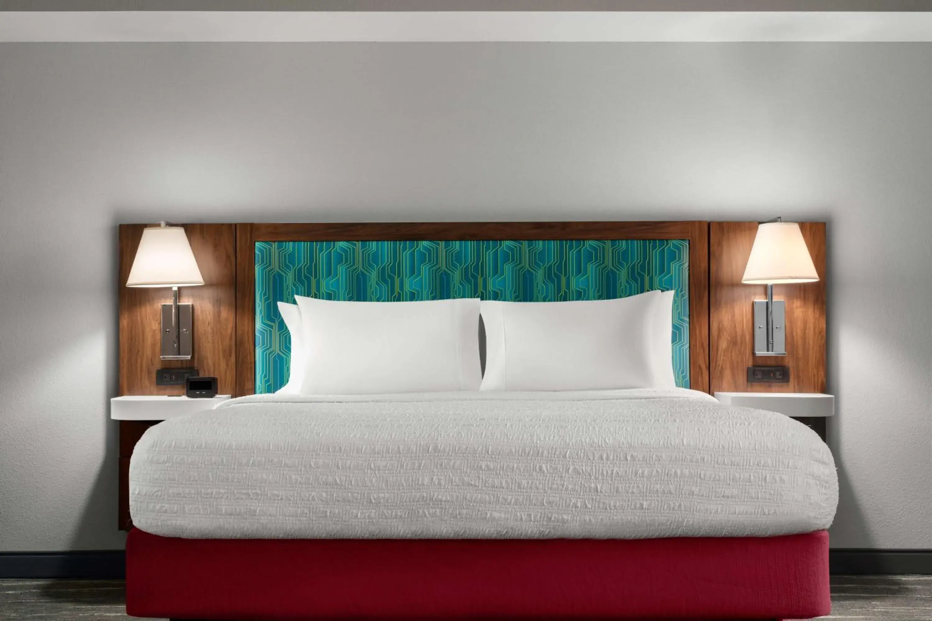 Bed in Hampton Inn Spring Lake Fayetteville Bed in Hampton Inn Spring Lake Fayetteville