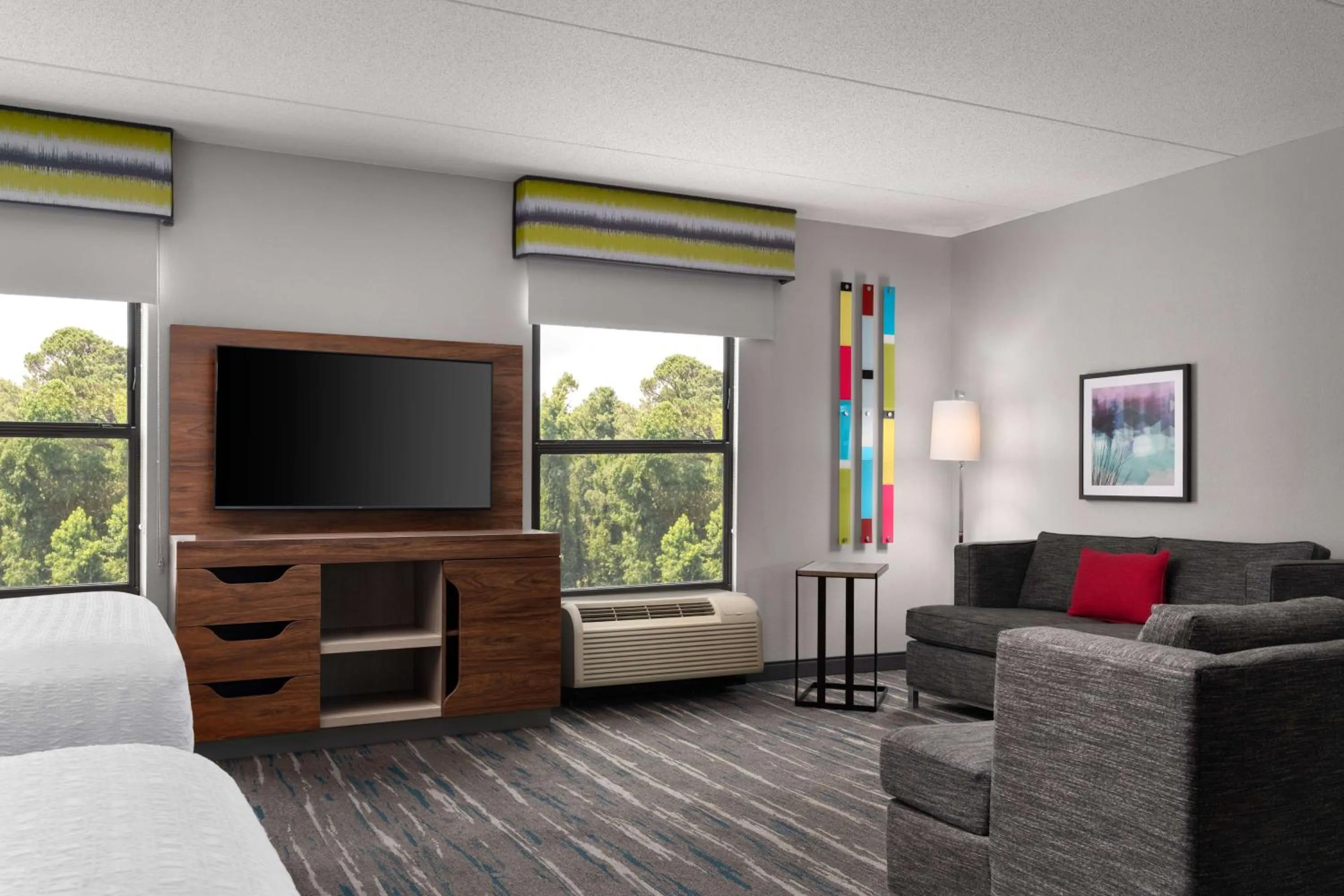 Living room, Bed in Hampton Inn Spring Lake Fayetteville