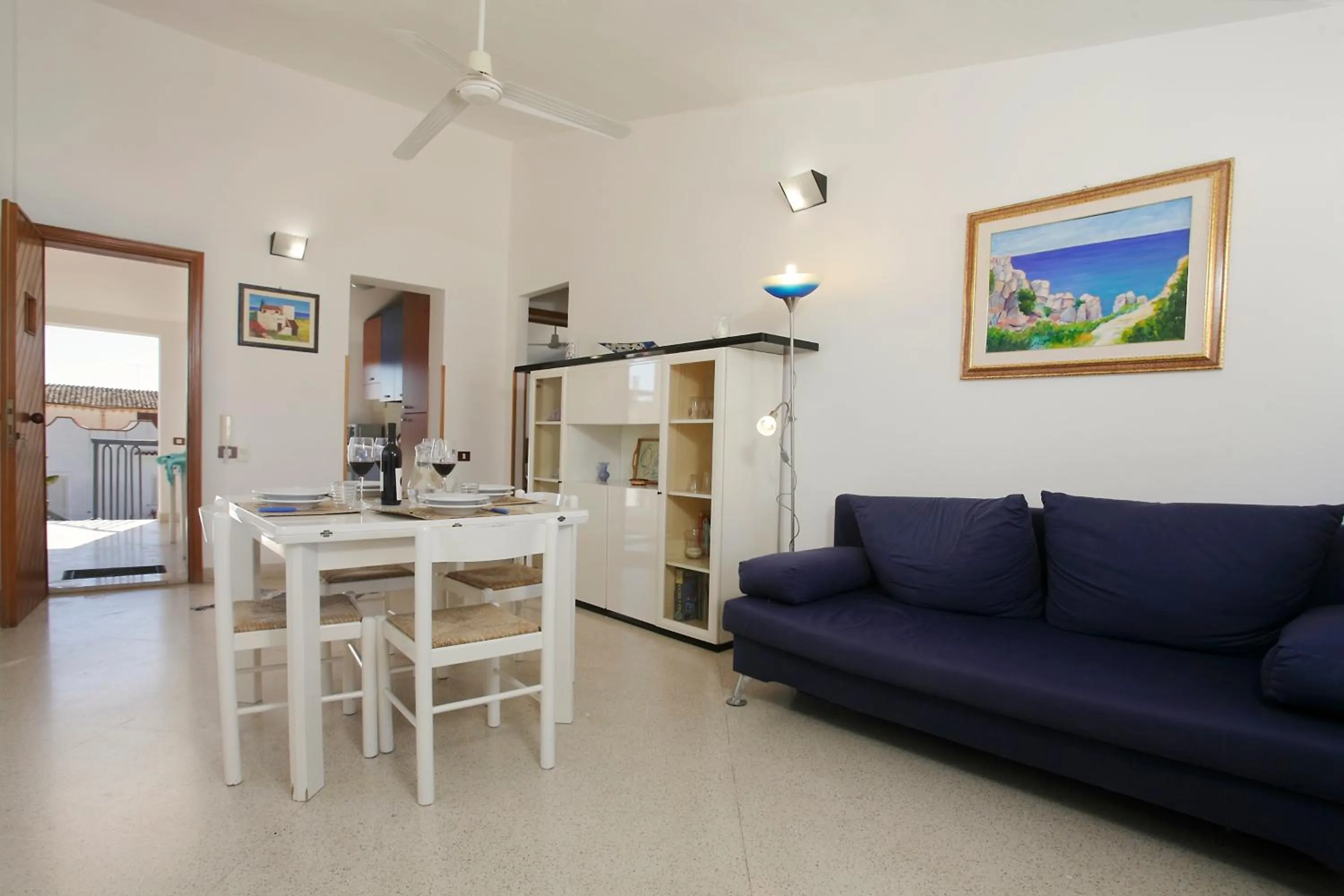 Seating area in Casa Marinella