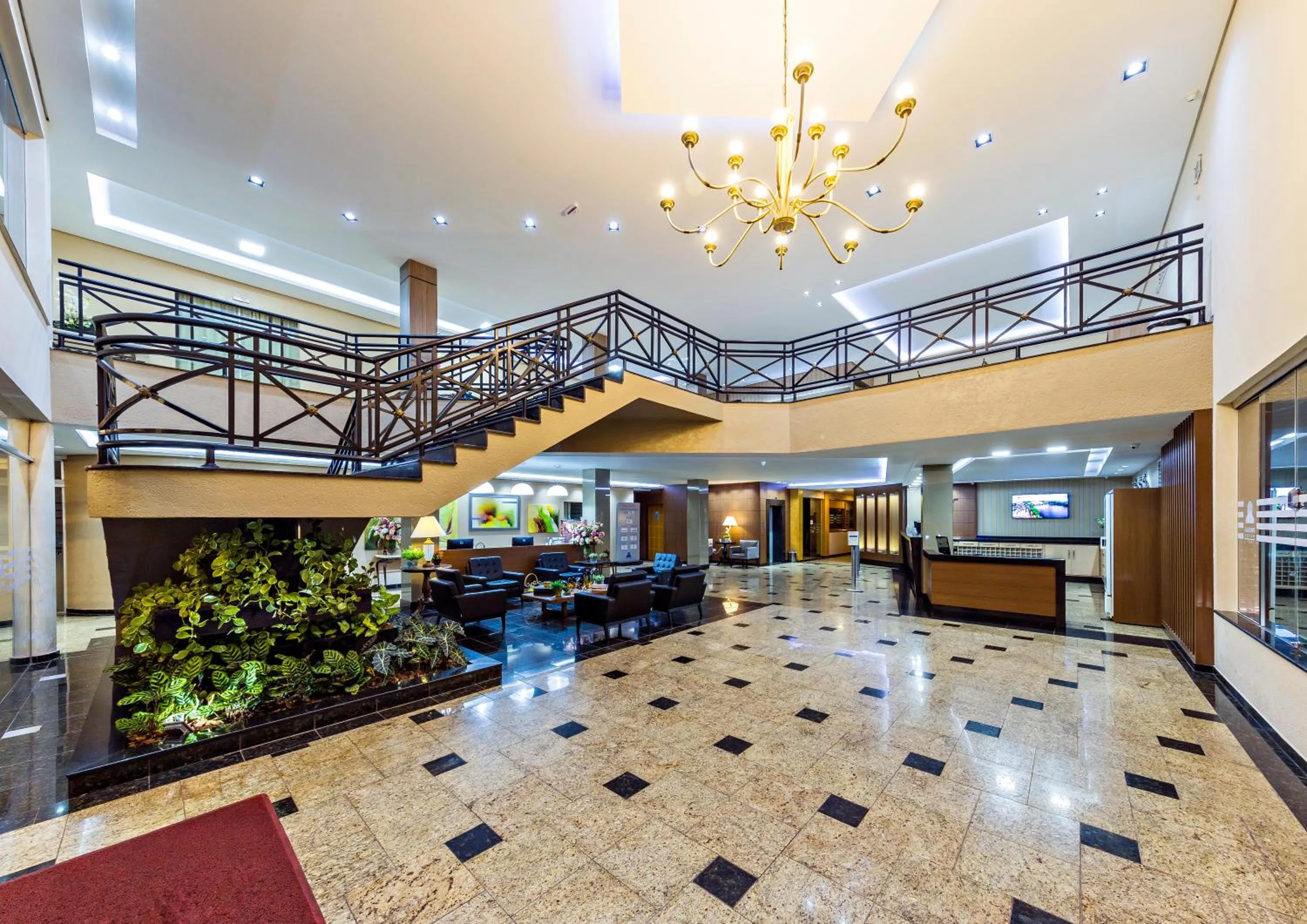 Lobby or reception in Hotel Thomasi Express - Londrina