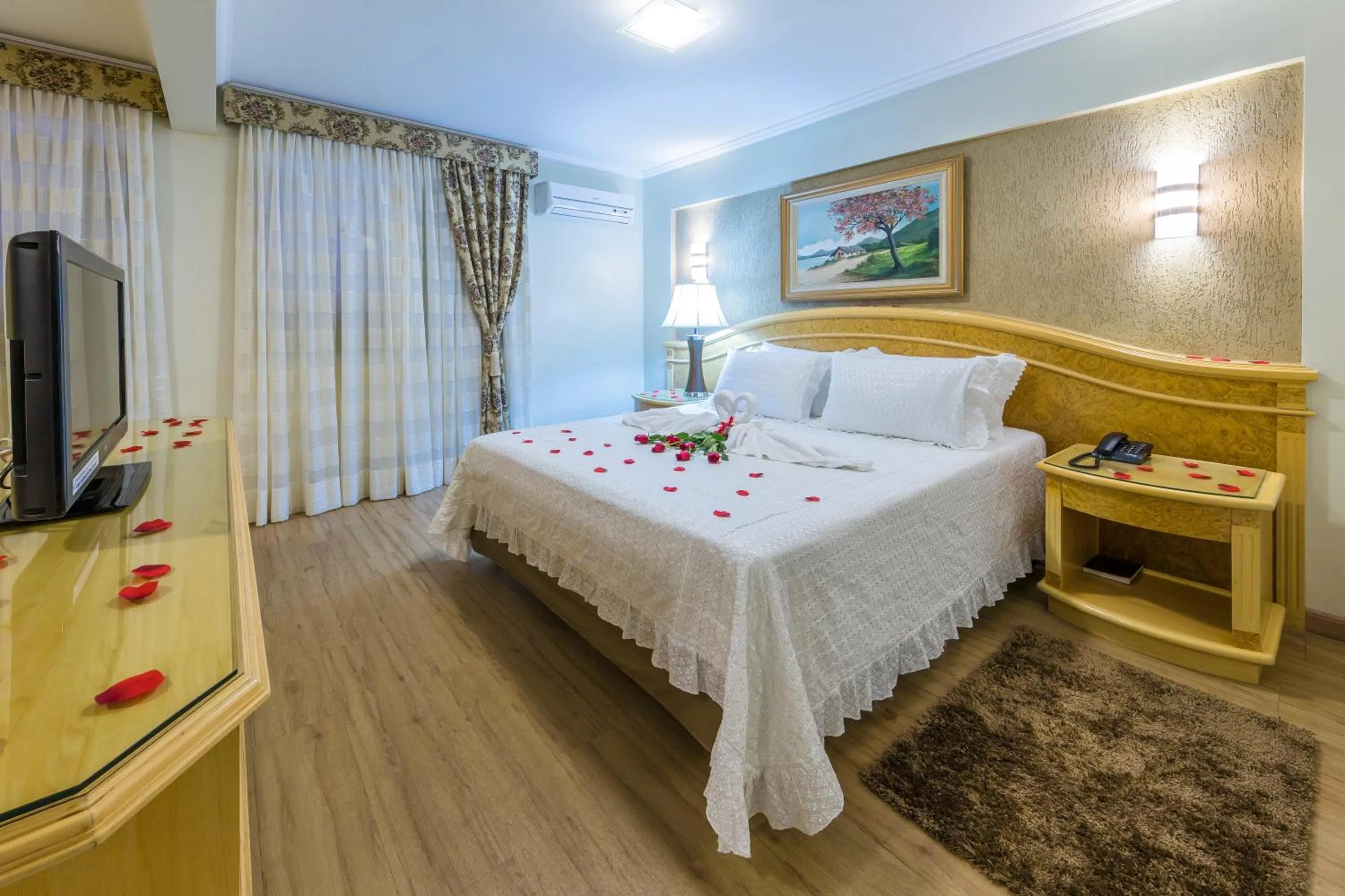 Bed in Hotel Thomasi Express - Londrina