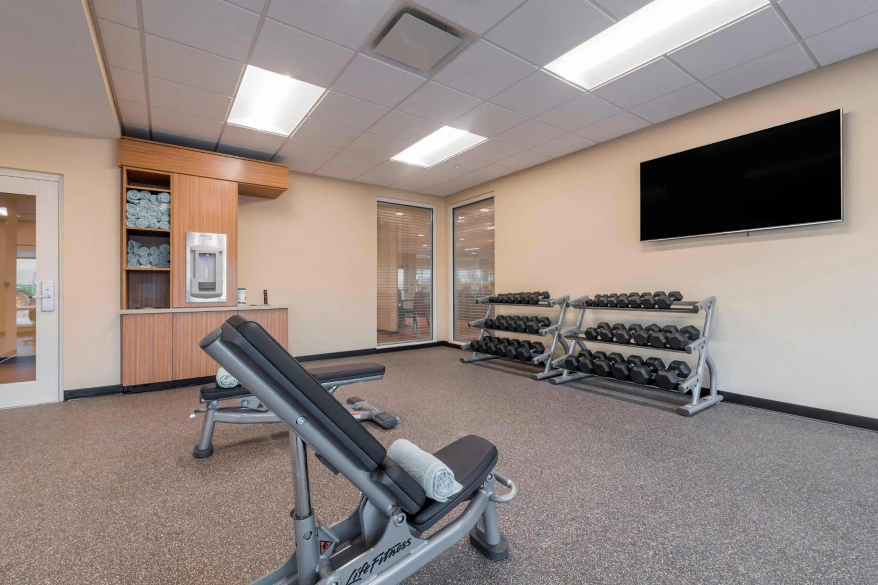 Fitness centre/facilities in Towneplace Suites By Marriott Hays