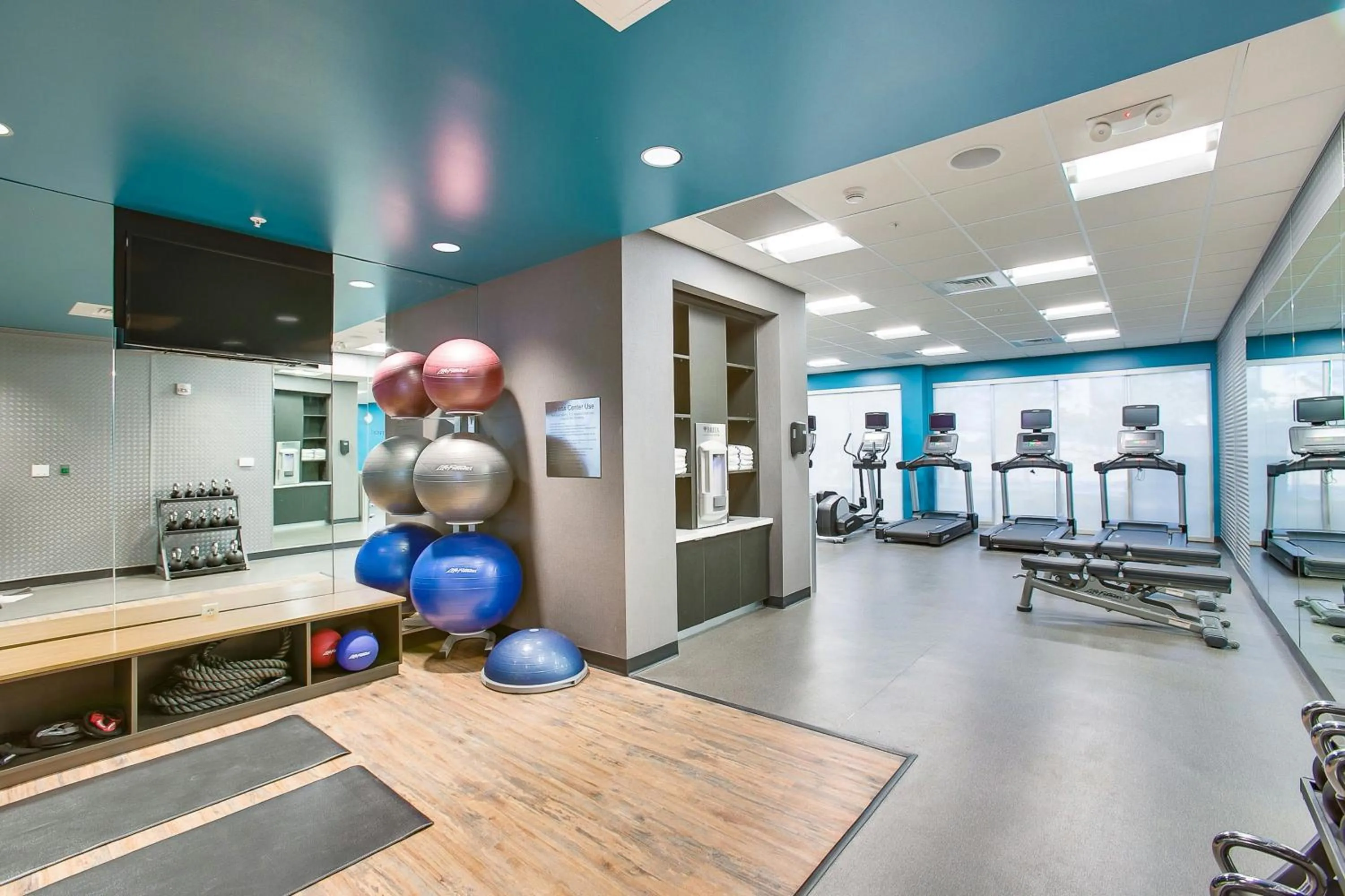 Fitness centre/facilities in Fairfield Inn & Suites By Marriott Wichita East
