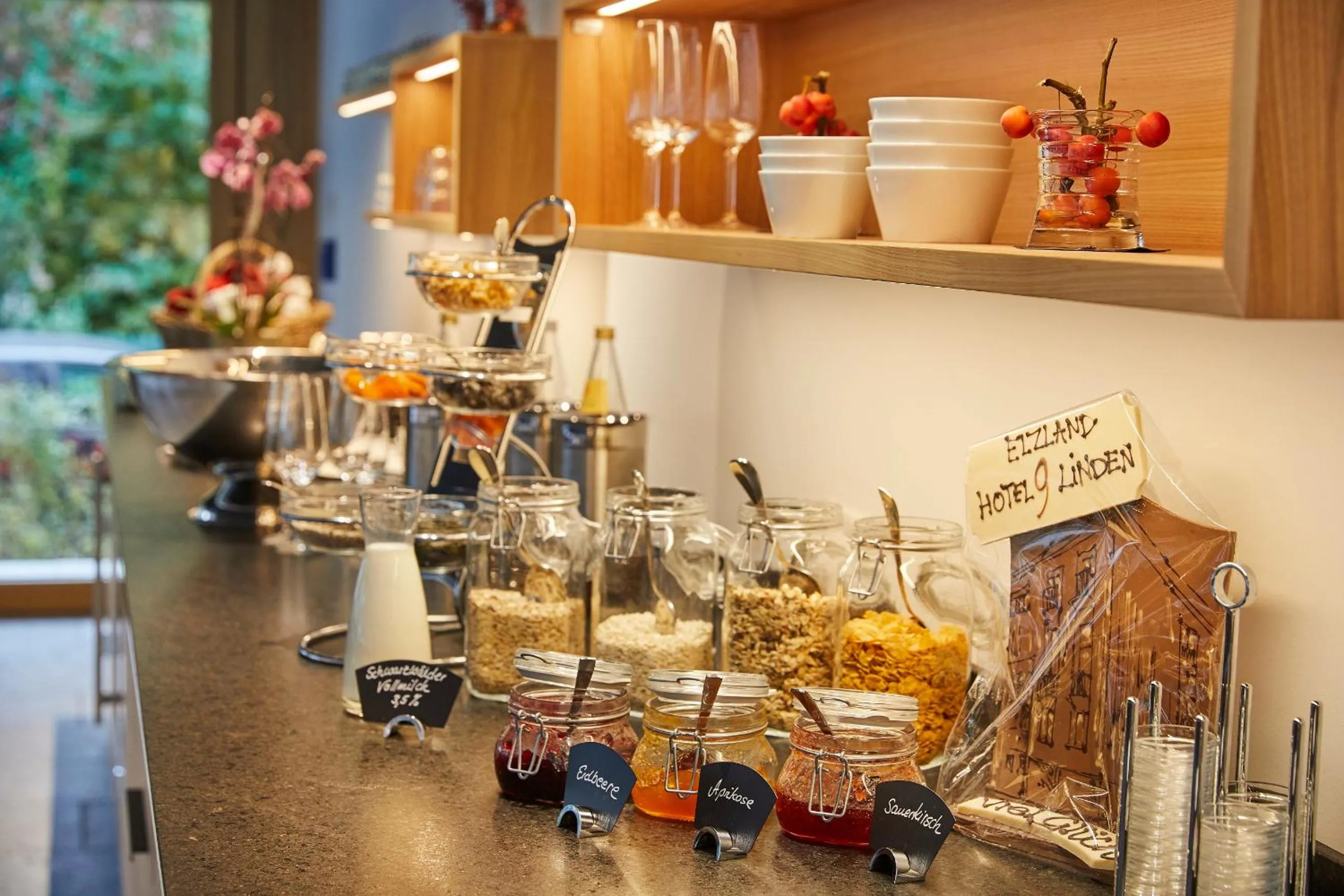 Coffee/tea facilities in ElzLand Hotel 9 Linden