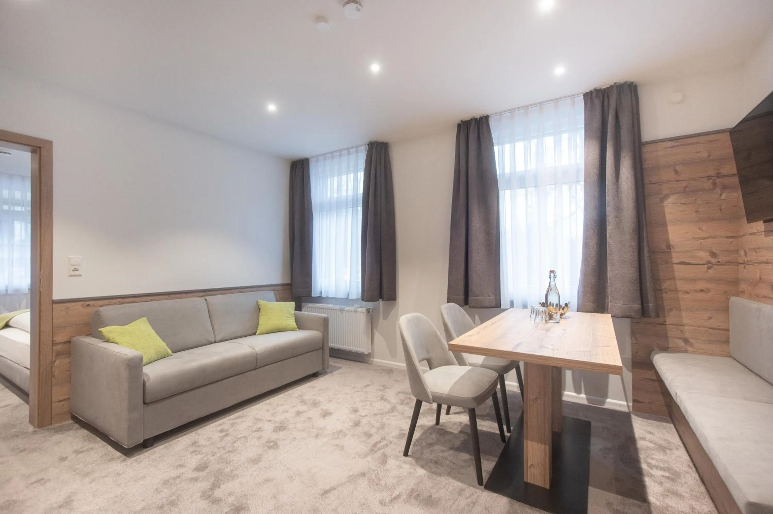 Living room in Hotel dasZimmermann