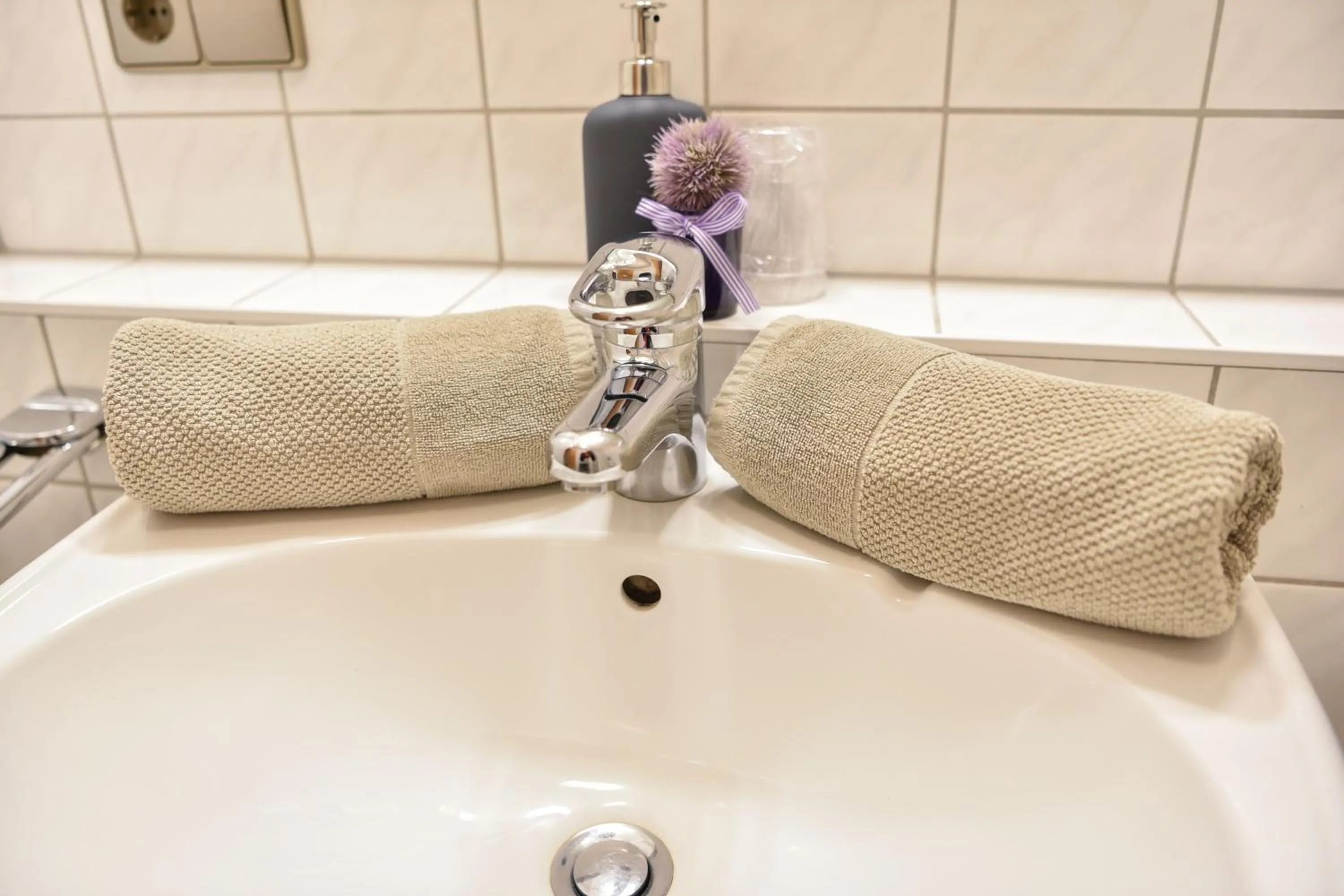 Bathroom in Hotel dasZimmermann