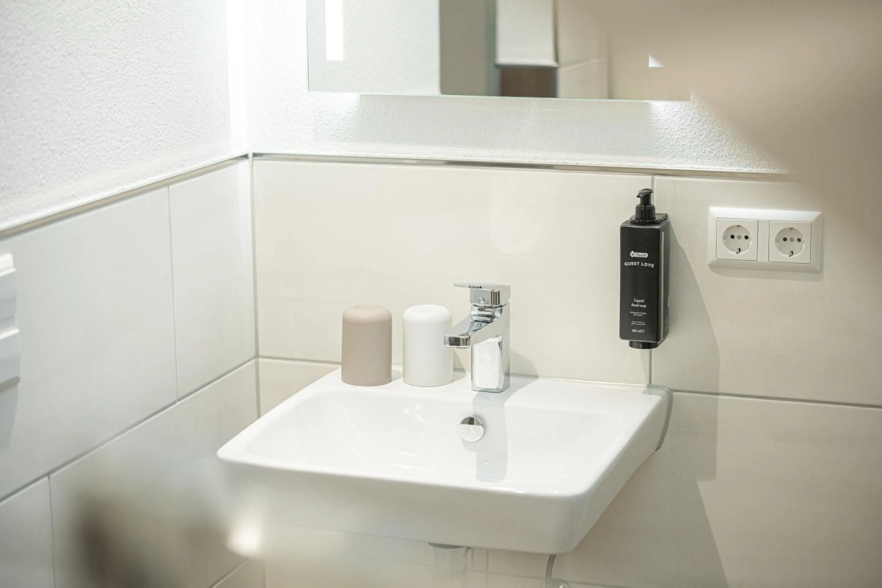 Bathroom in Hotel dasZimmermann