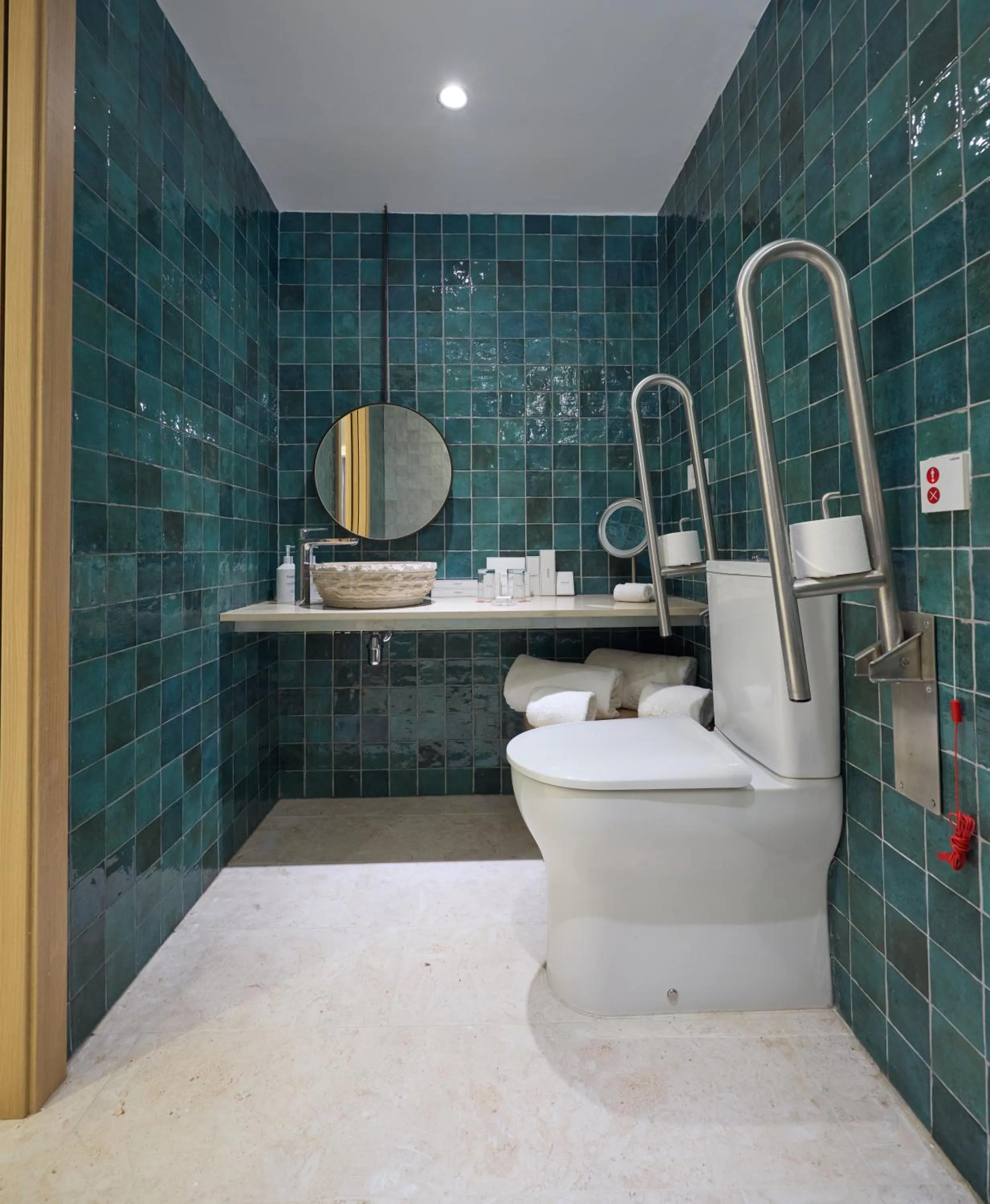 Toilet in Cala San Miguel Ibiza Resort, Adults only, Curio Collection by Hilton