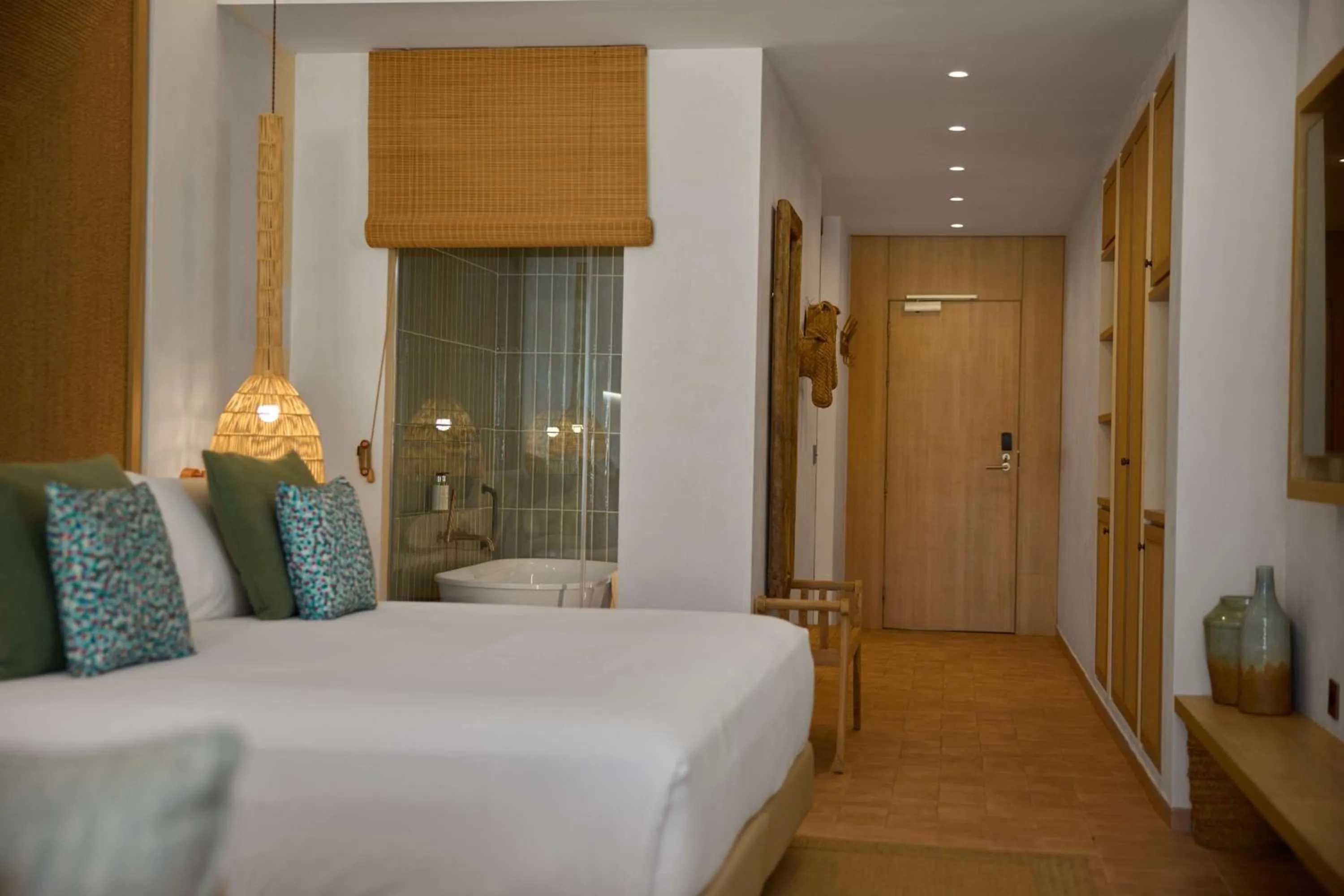 Bed in Cala San Miguel Ibiza Resort, Adults only, Curio Collection by Hilton