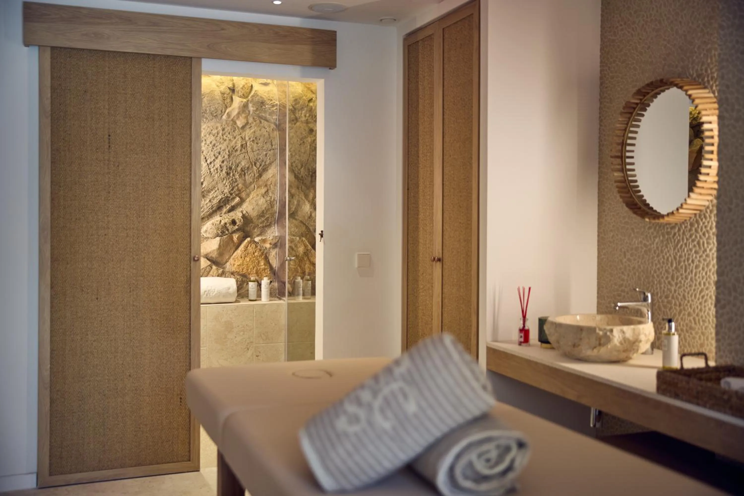 Spa and wellness centre/facilities in Cala San Miguel Ibiza Resort, Adults only, Curio Collection by Hilton