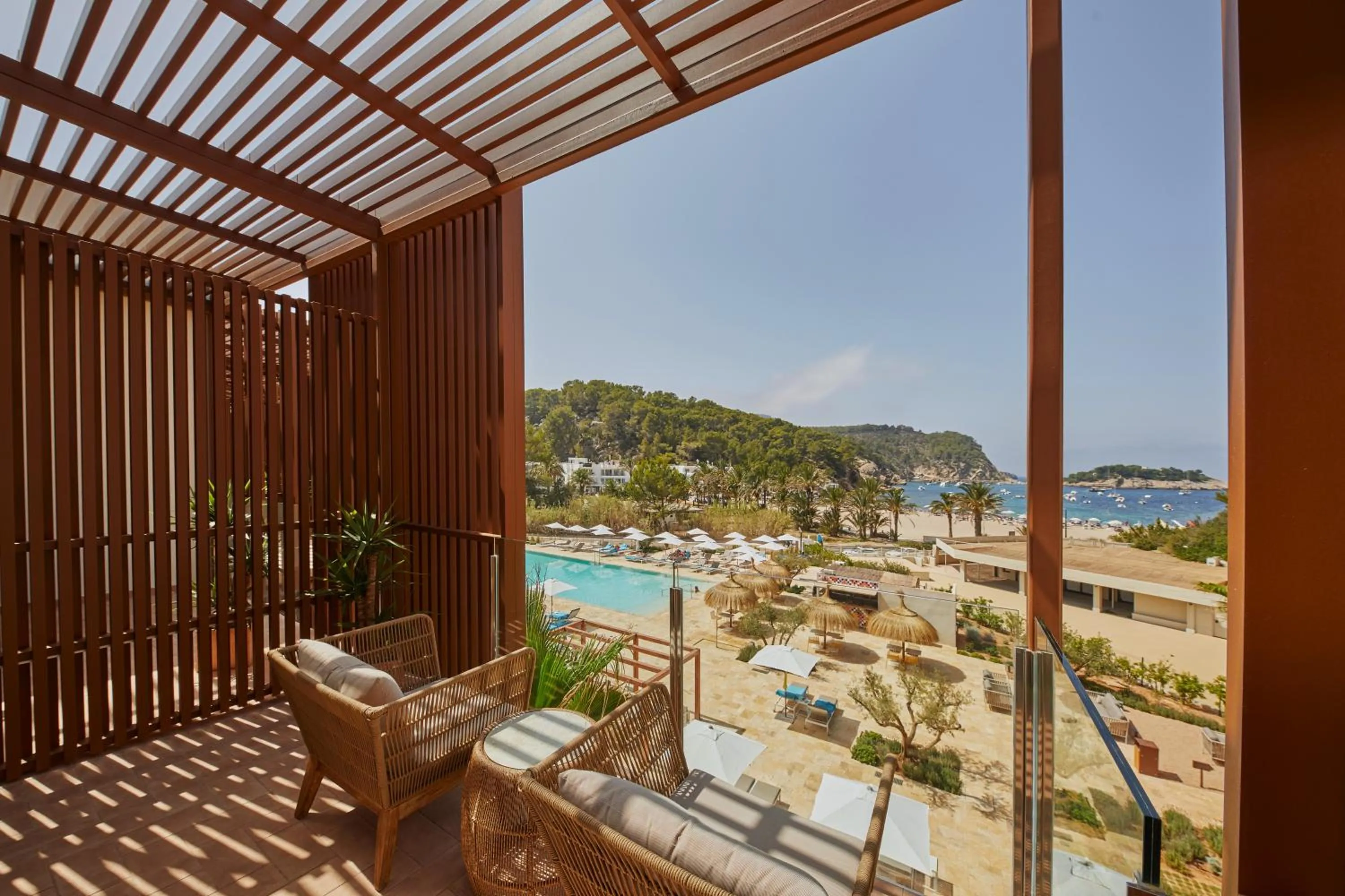 Sea view in Cala San Miguel Ibiza Resort, Adults only, Curio Collection by Hilton