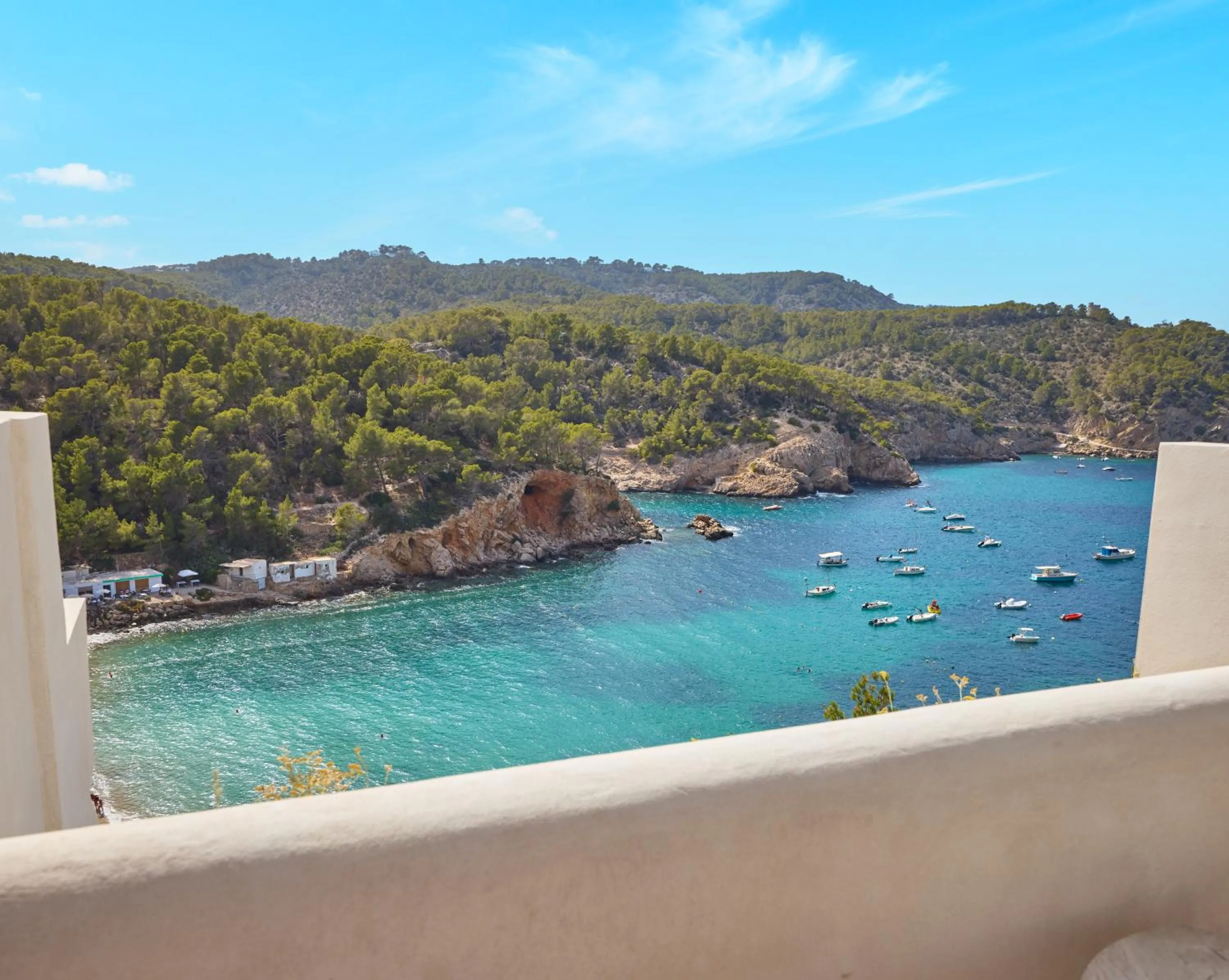 Sea view in Cala San Miguel Ibiza Resort, Adults only, Curio Collection by Hilton
